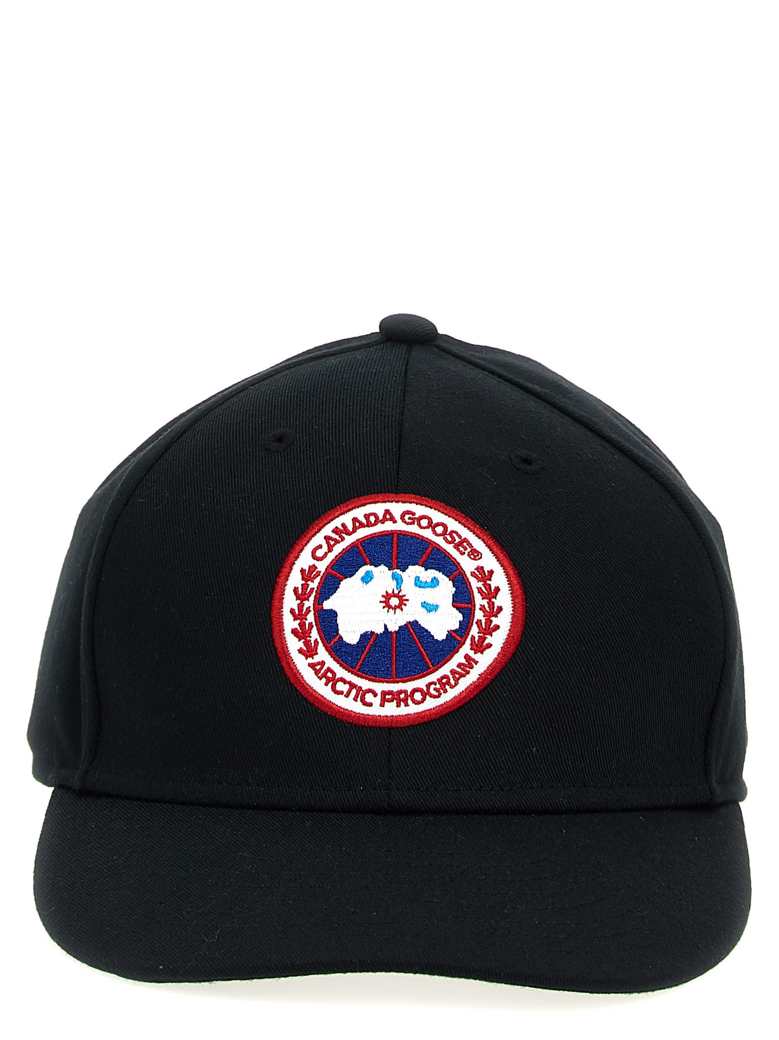 Shop Canada Goose Cg Arctic Cap In Black