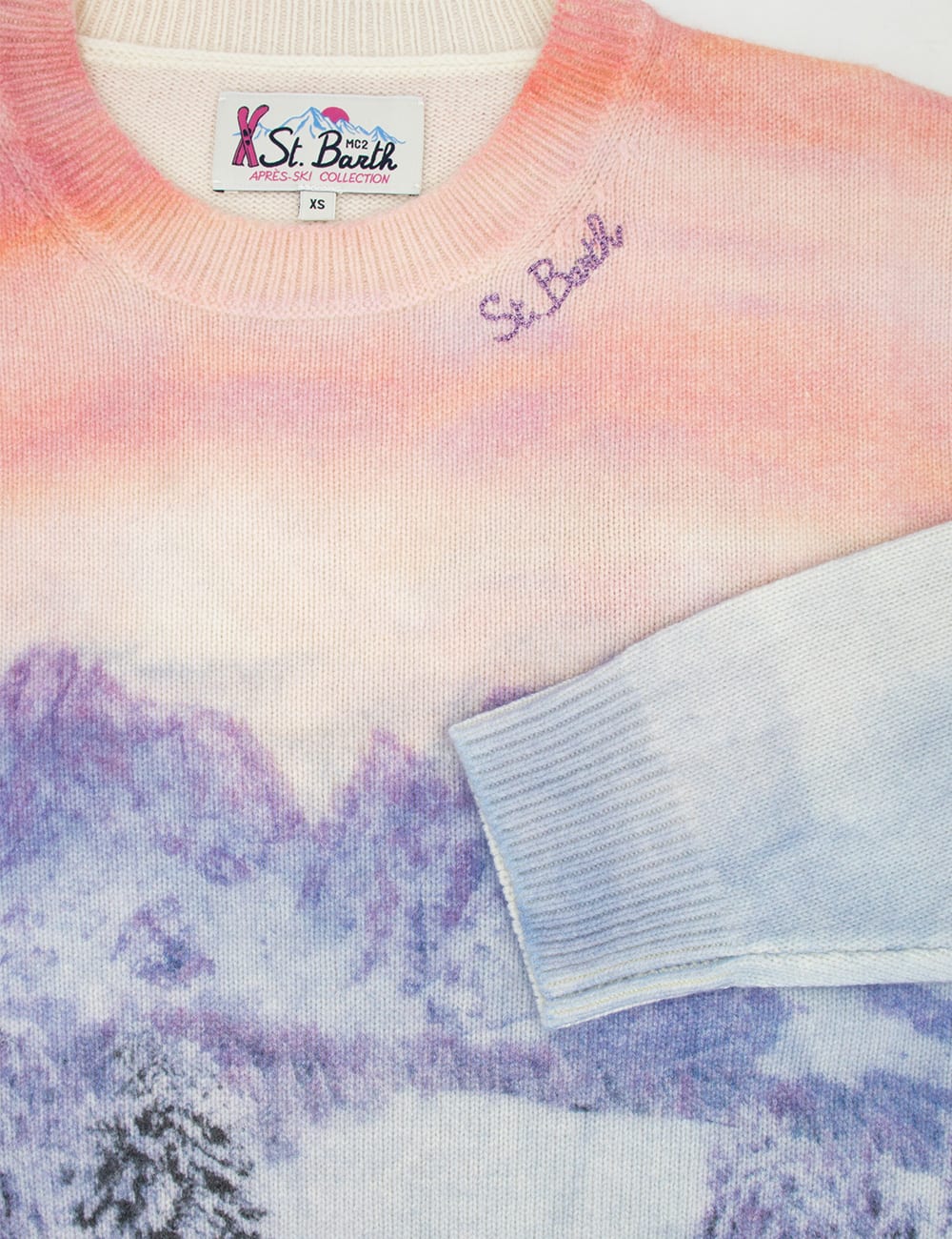 Shop Mc2 Saint Barth Jumper In Chalet Sunset 24