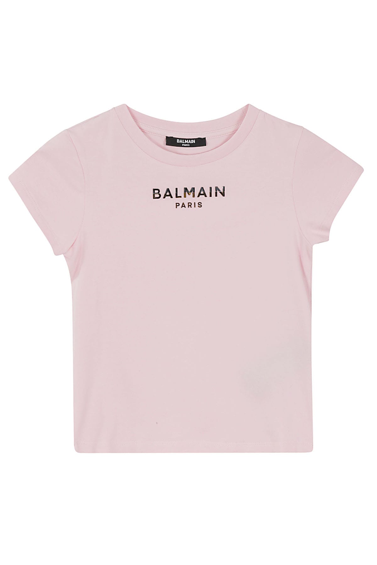 Shop Balmain T Shirt In Plum
