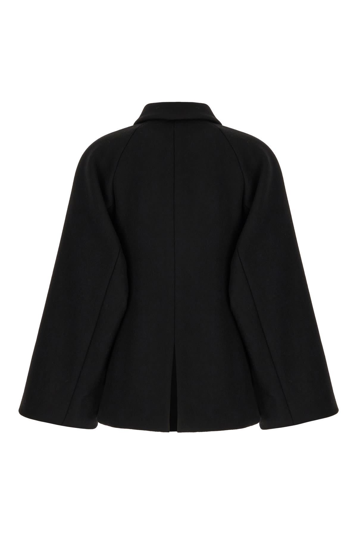 Shop Quira Black Wool Jacket In Q0009