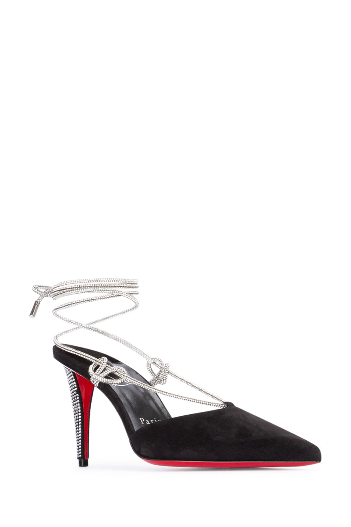 Shop Christian Louboutin Scarpe Con Tacco In Blackcrylinblack