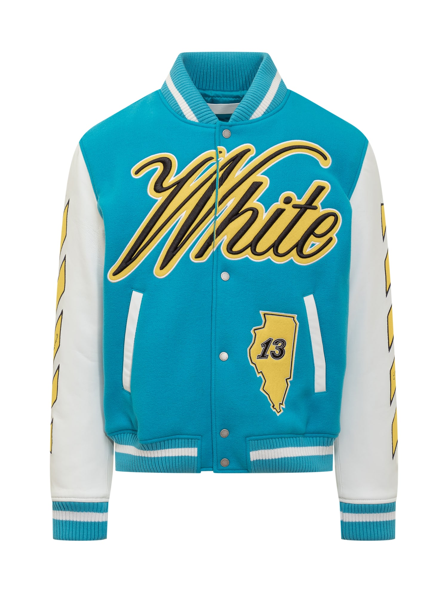 OFF-WHITE VARS WORLD LEATHER JACKETS