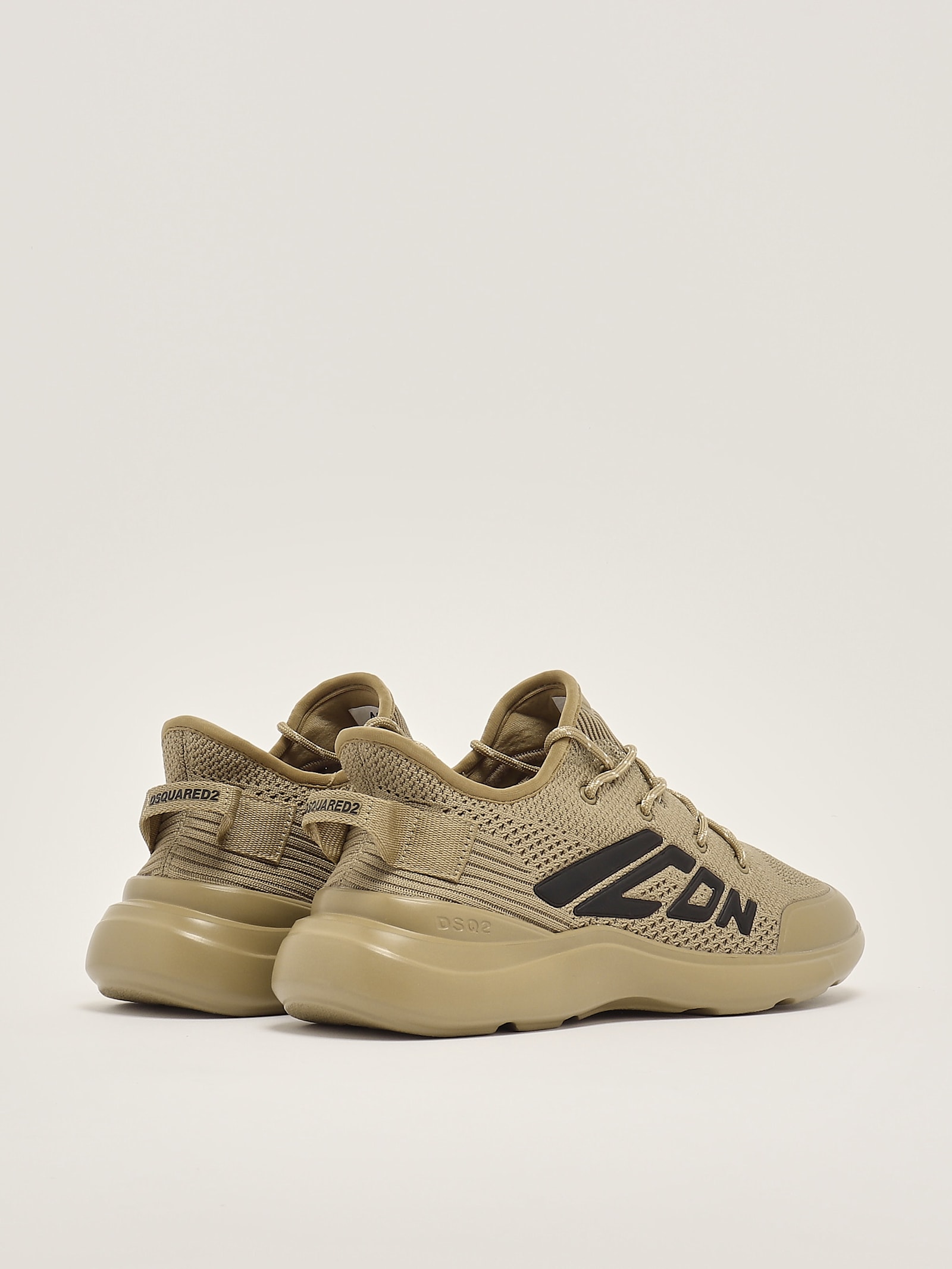 Dsquared2 Sneakers Sneaker In Kaki/noir