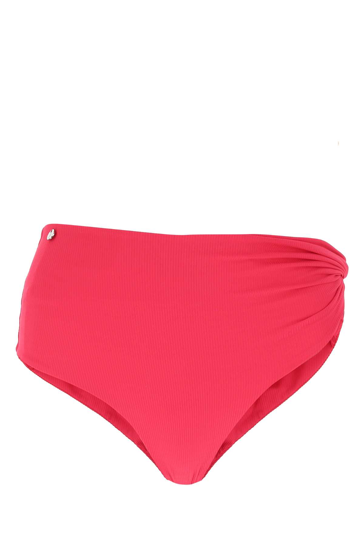 Fuchsia Stretch Nylon Bikini Bottom