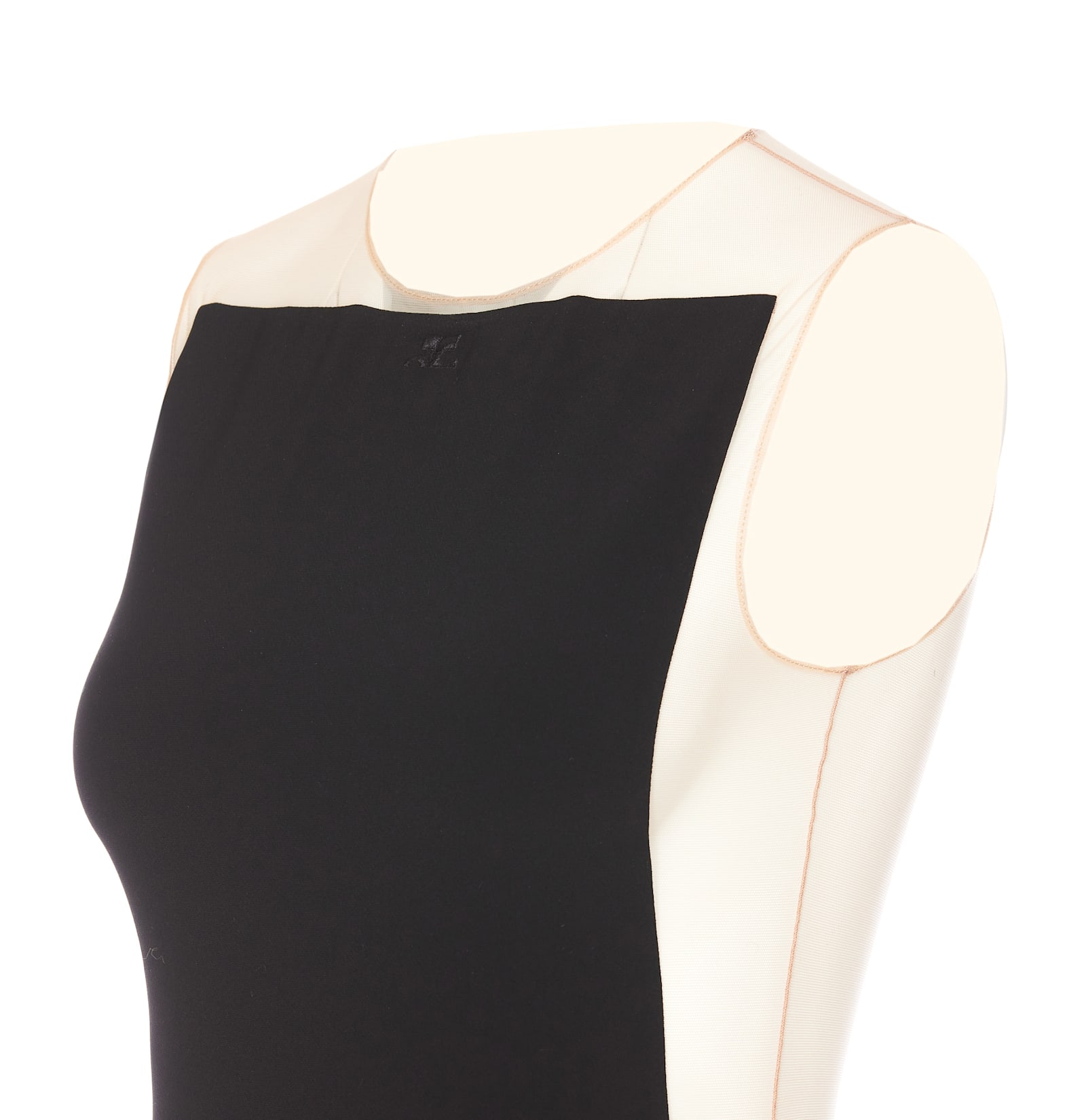 Shop Courrèges Body In Black