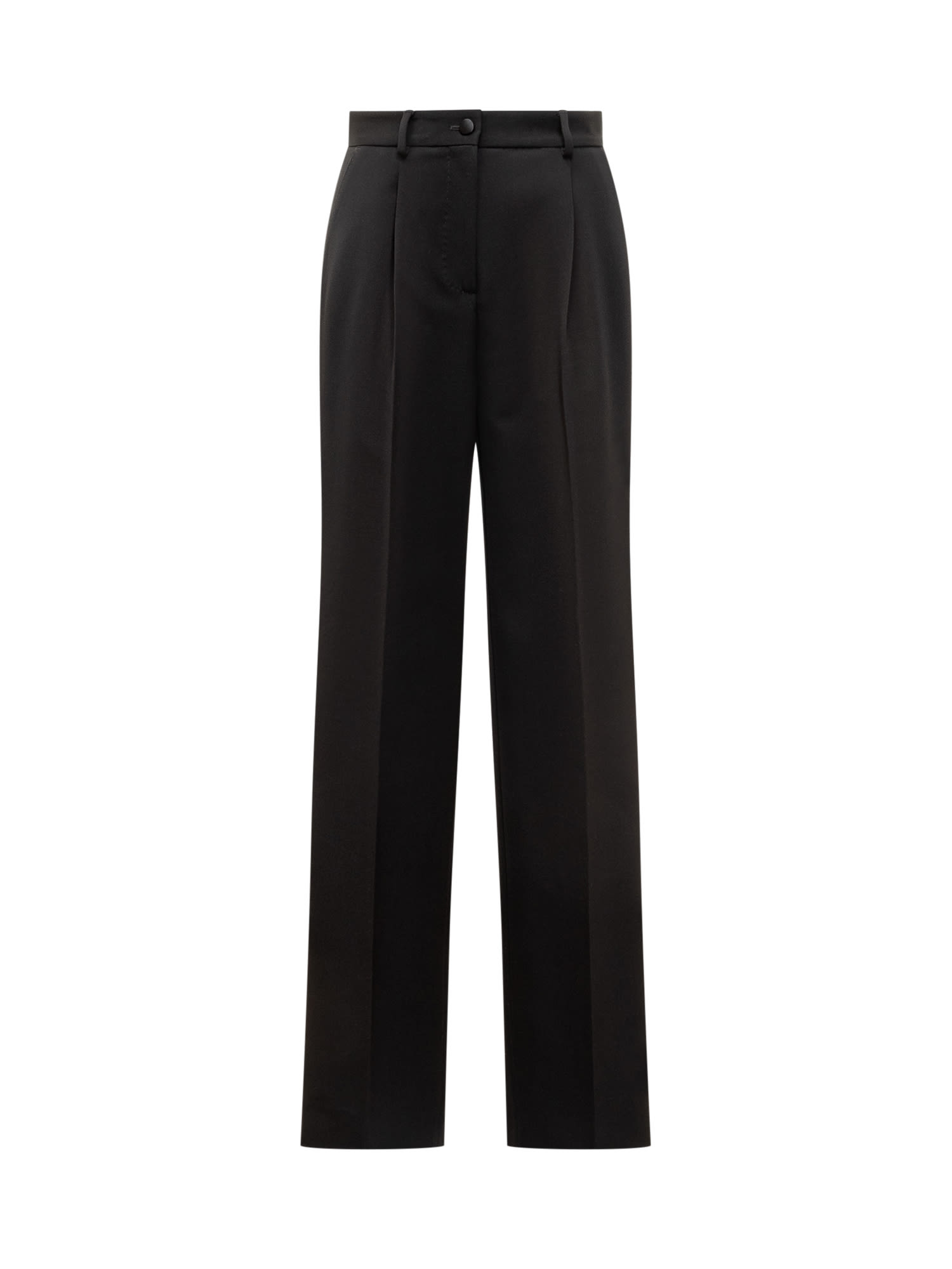 Shop Dolce & Gabbana Trousers In Nero