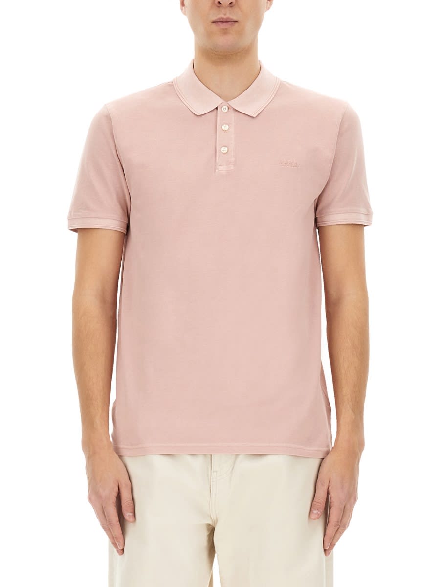 Woolrich Shirt Cotton With Pockets And Collar In Multi