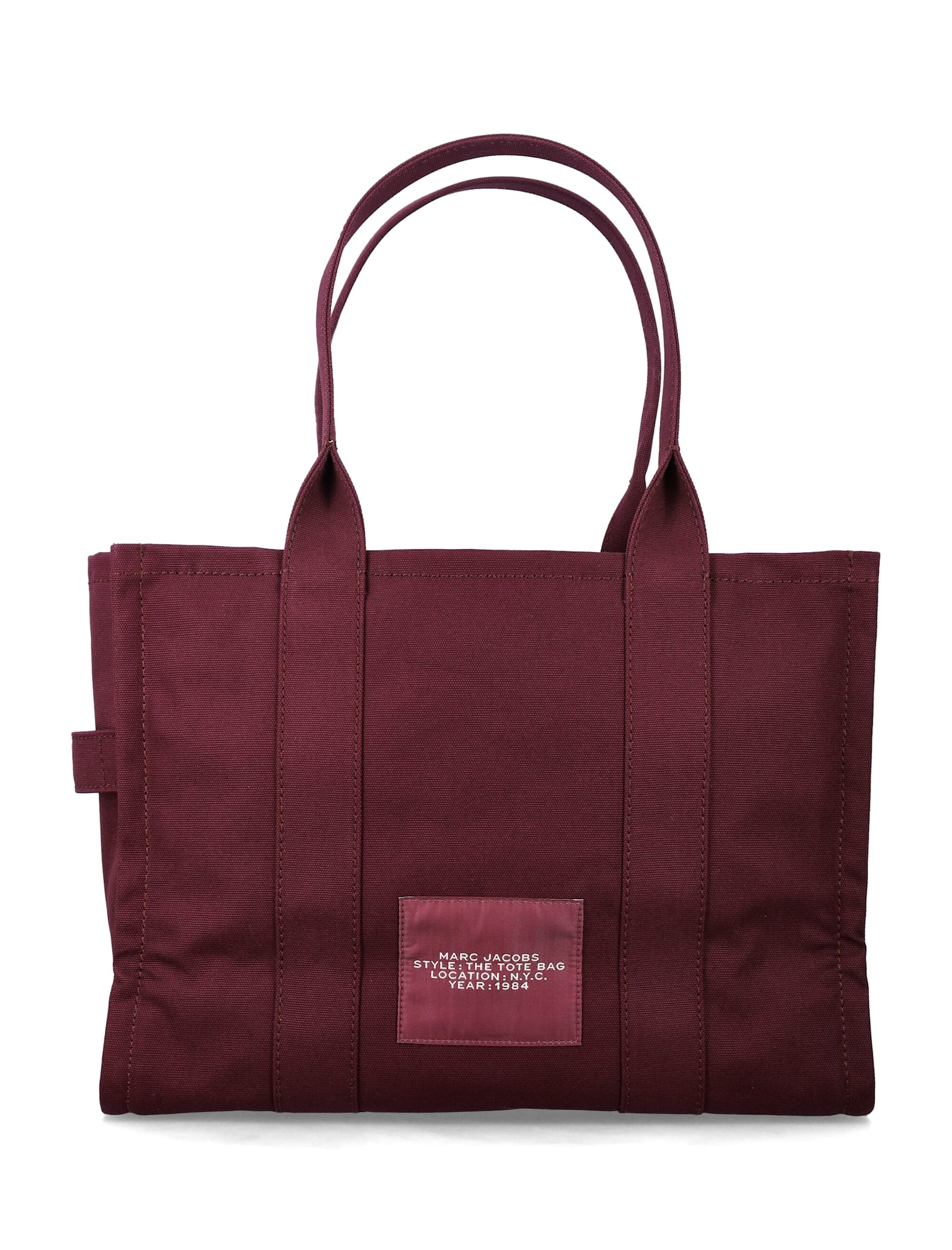 Marc Jacobs The Large Canvas Tote Bag In Purple