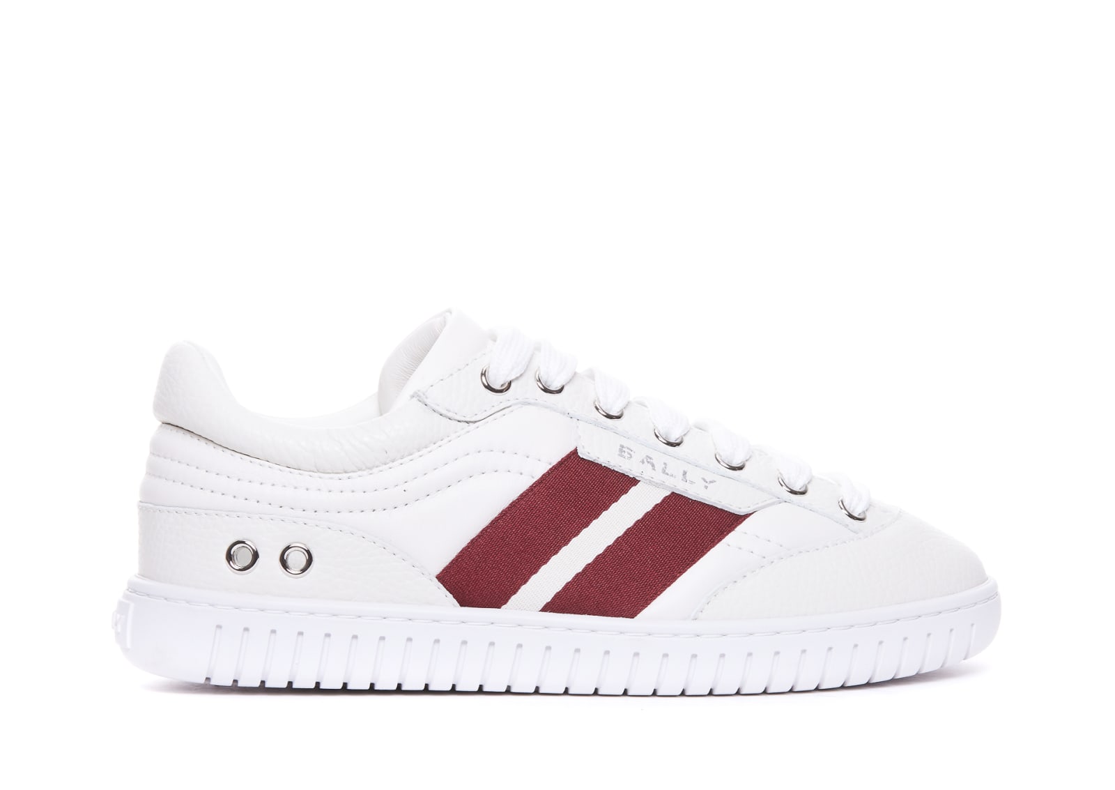 Shop Bally Palmy Sneakers In White