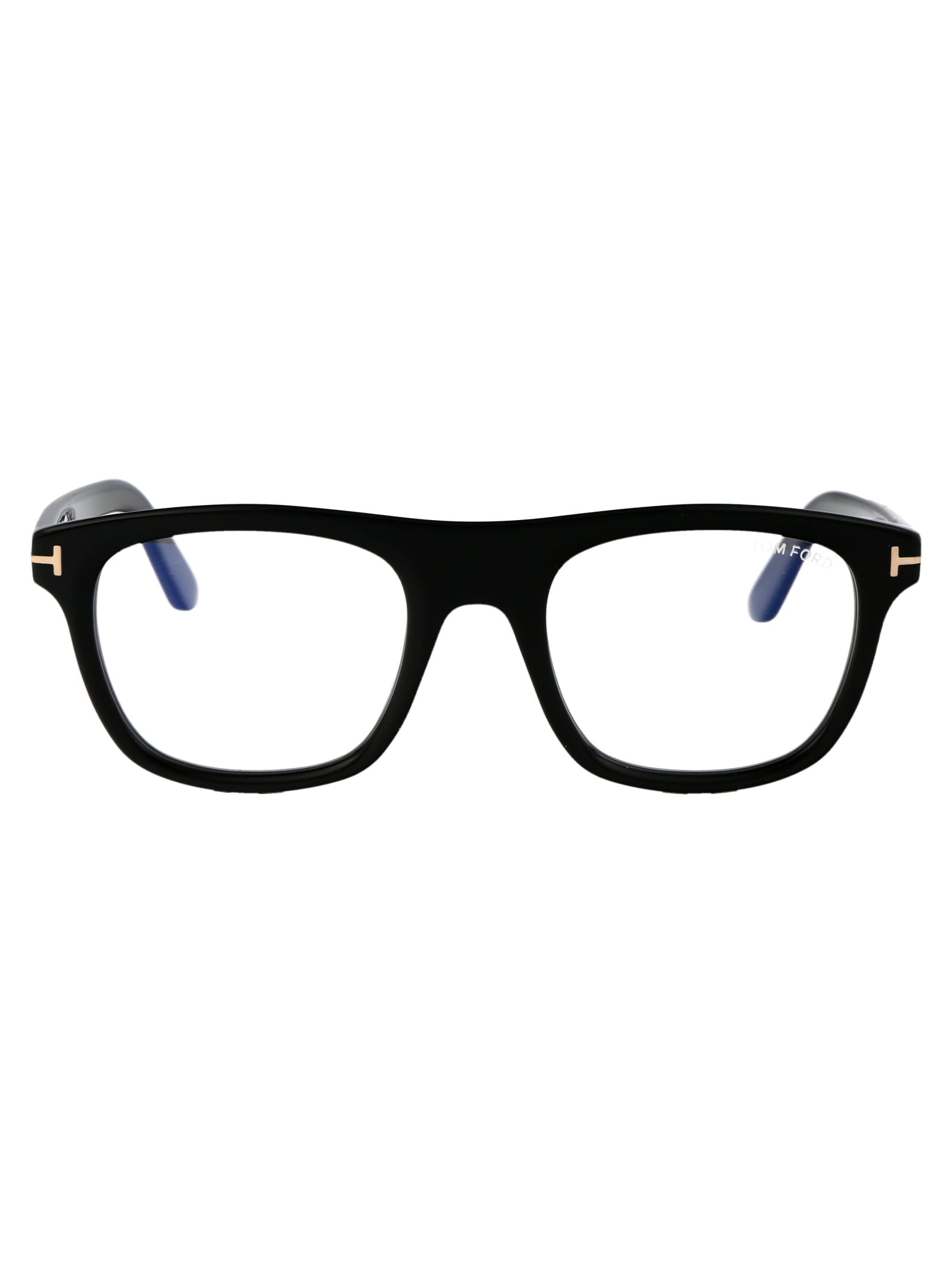 Shop Tom Ford Ft5939-b Glasses In 001 Nero Lucido