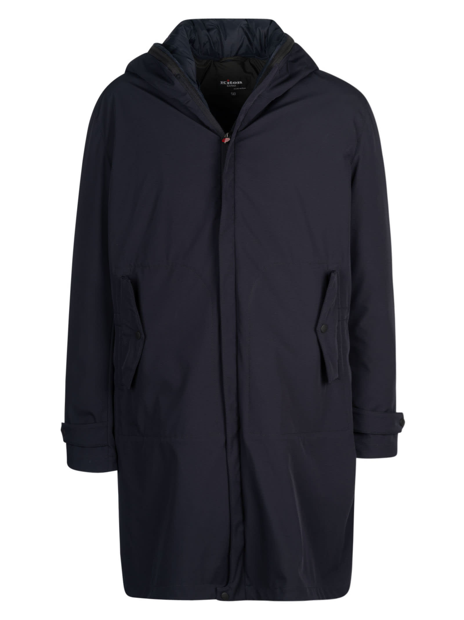 Kiton Concealed Hooded Parka
