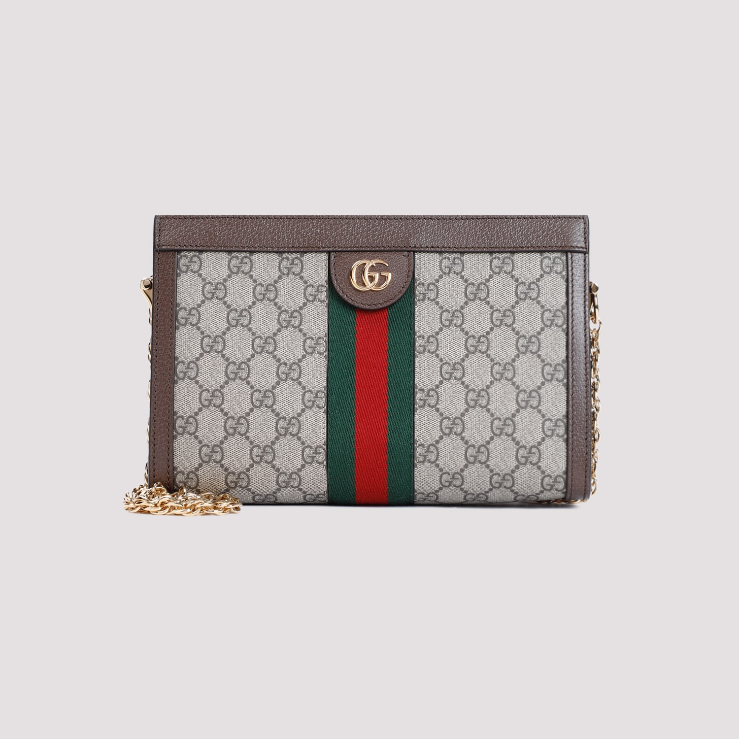 Shop Gucci Ophidia Shoulder Bag In B.eb N.acero