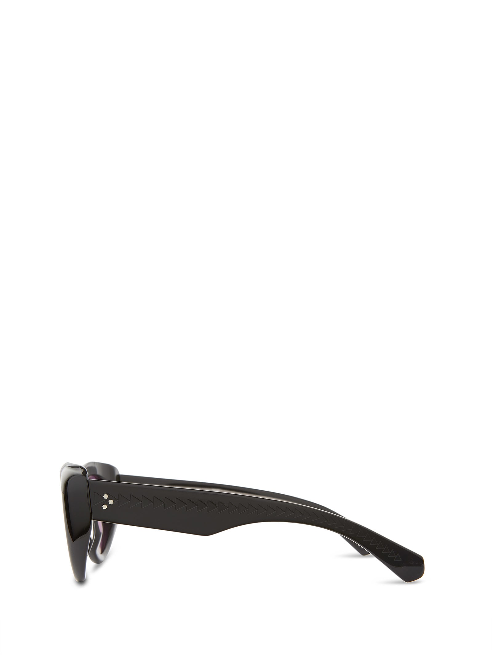 Shop Mr Leight Reveler S Black-pewter Sunglasses
