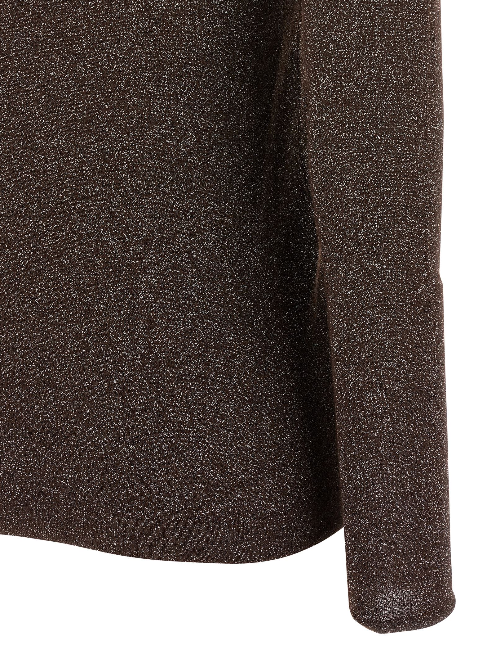 Brunello Cucinelli Lurex Sweater Sweaters And Cardigans Brown In Brown