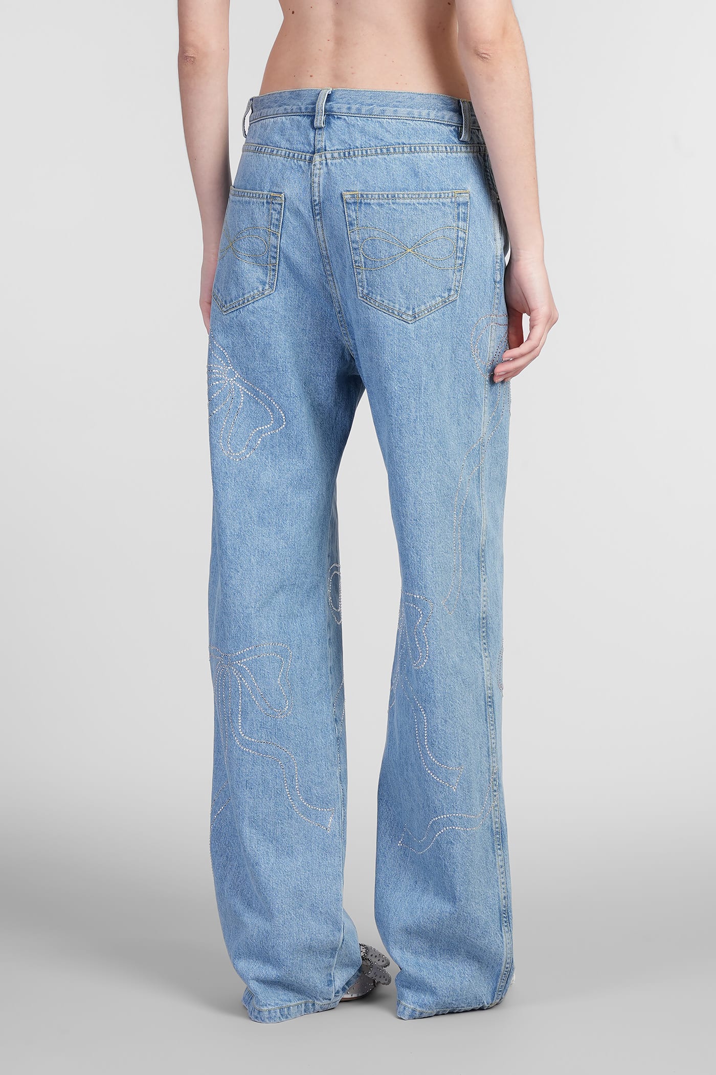 Mach &amp; Mach Jeans In Blue Denim