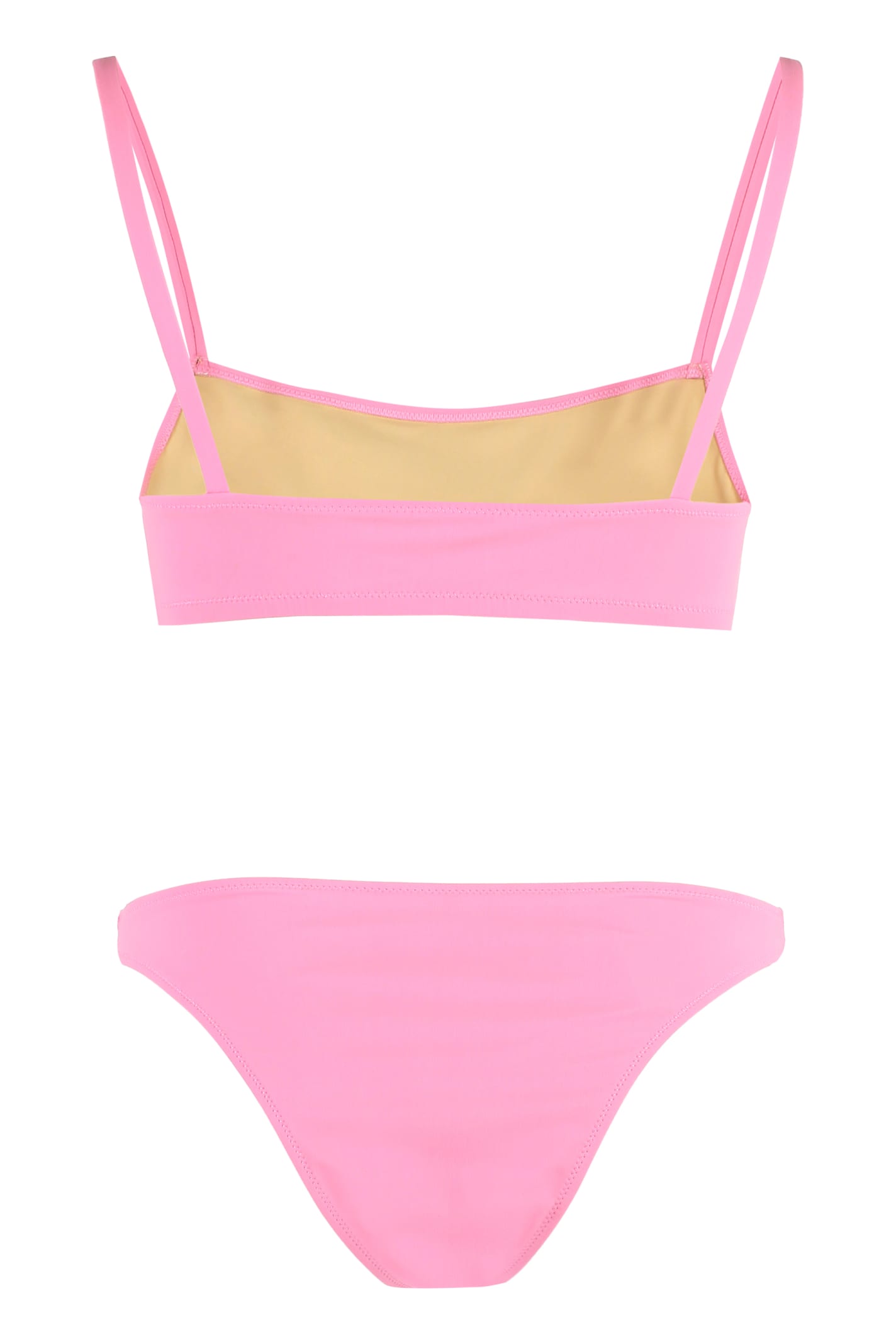 Shop Lido Undici Sporty Bra Bikini In Pink
