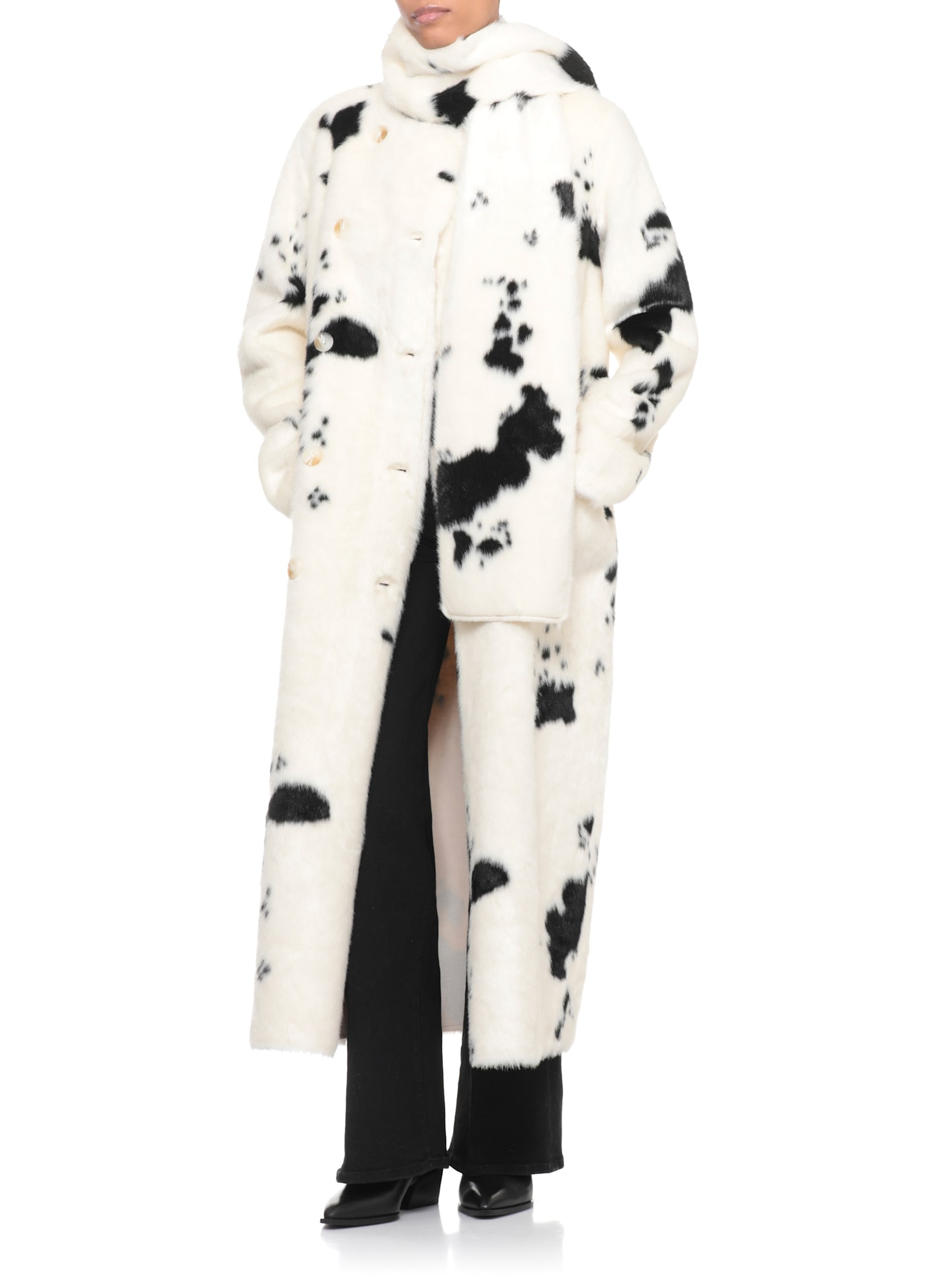 Stand Studio Palmer Coat In White