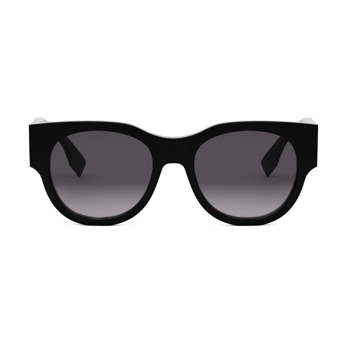 Shop Fendi Fe40147i  Baguette 01b Nero Sunglasses