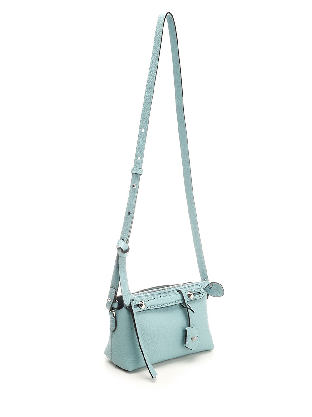 Shop Fendi By The Way Mini Bag In Light Blue