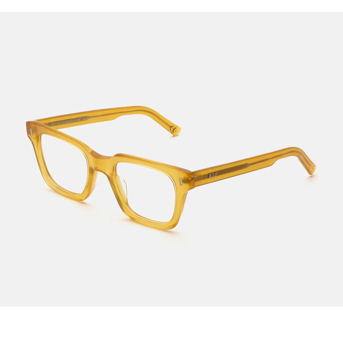 Shop Retrosuperfuture Numero 79 Sereno Glasses In Giallo