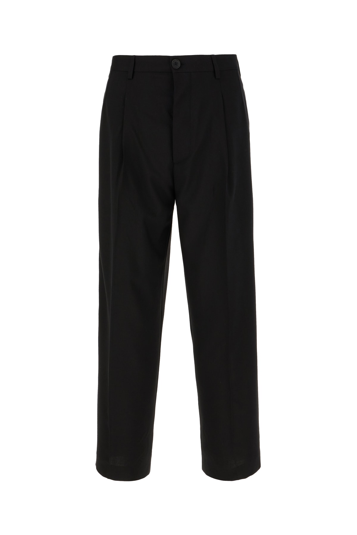 MARNI BLACK WOOL PANTS 