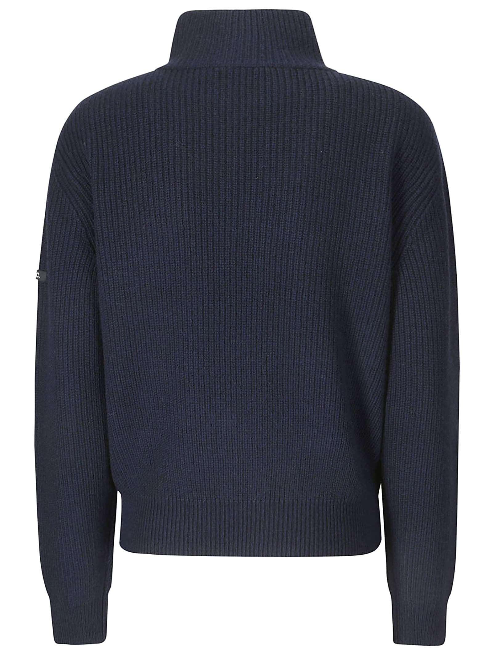 Shop Apc Cardigan Jana In Dark Navy