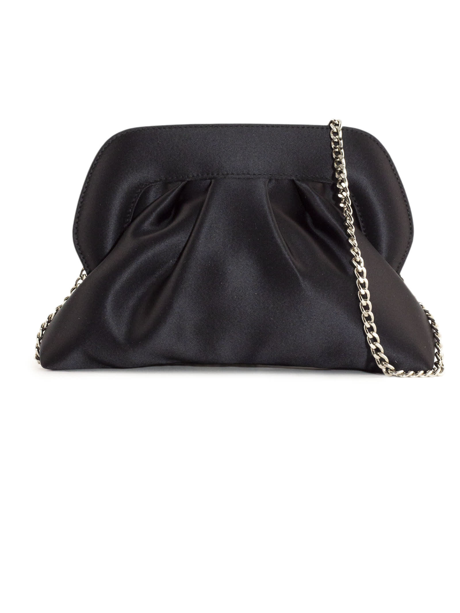 Black Satin Ophelia Bag