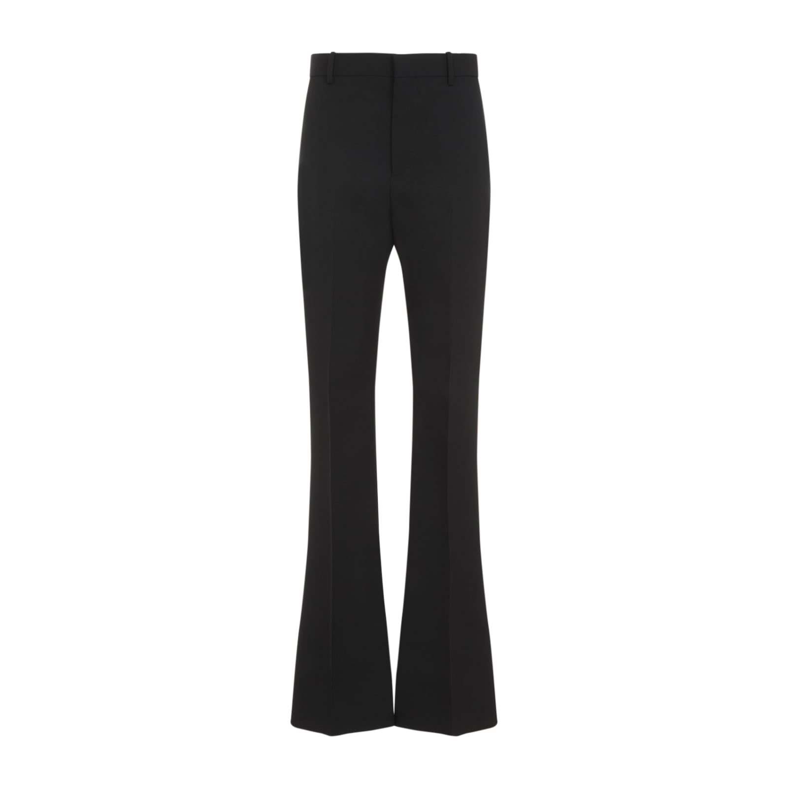 Bottega Veneta Flared Trousers In Black