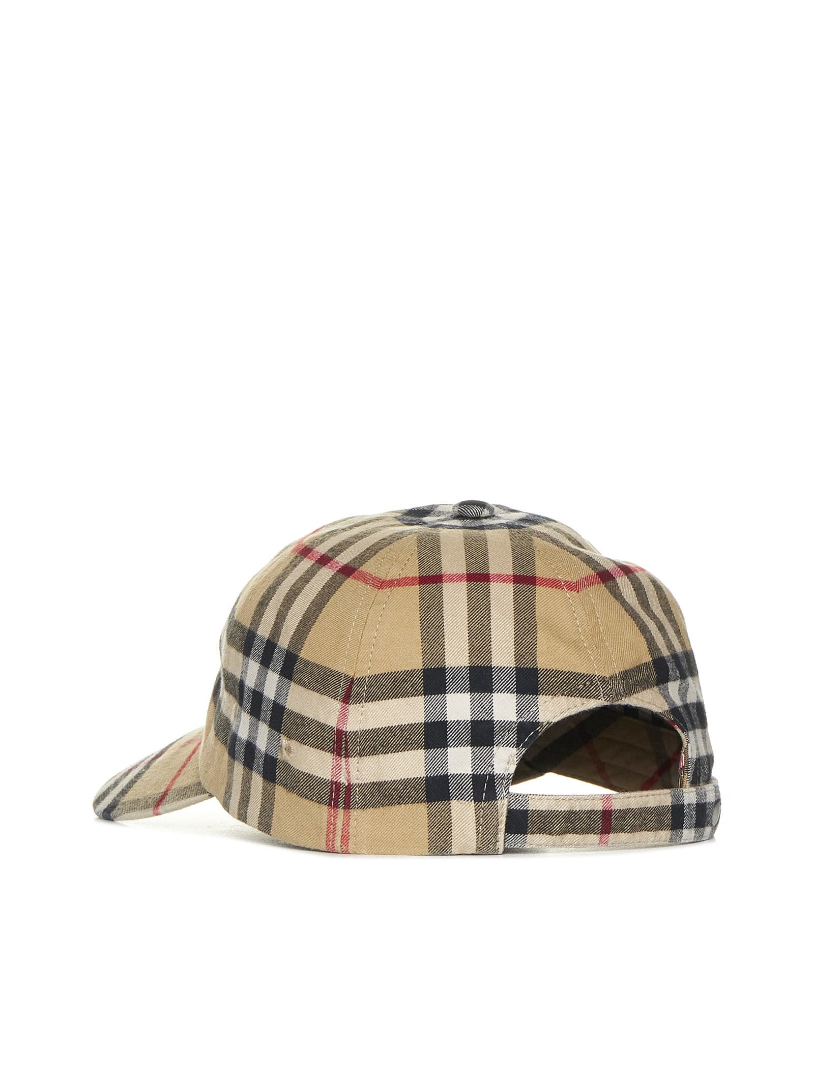 Shop Burberry Hat In Beige