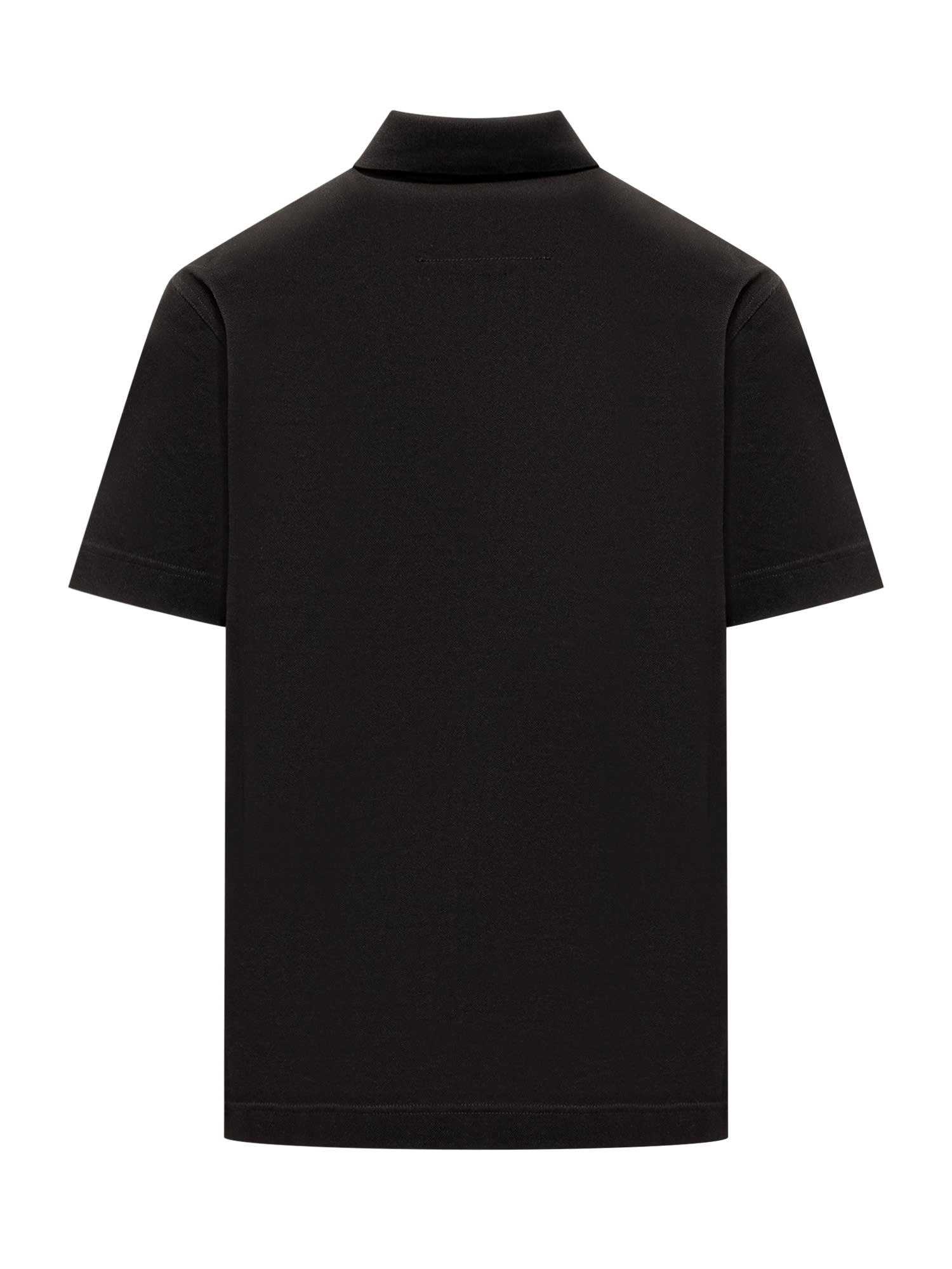 Shop Givenchy Polo With 4g Logo In Black