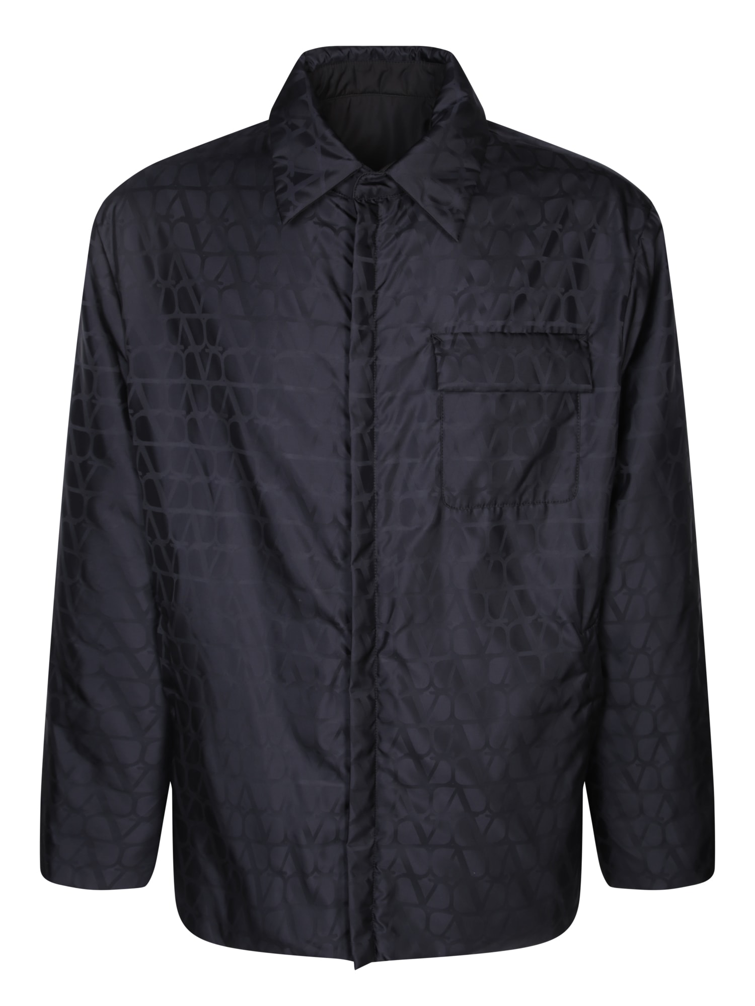 Valentino Toile Iconographe Black Shirt