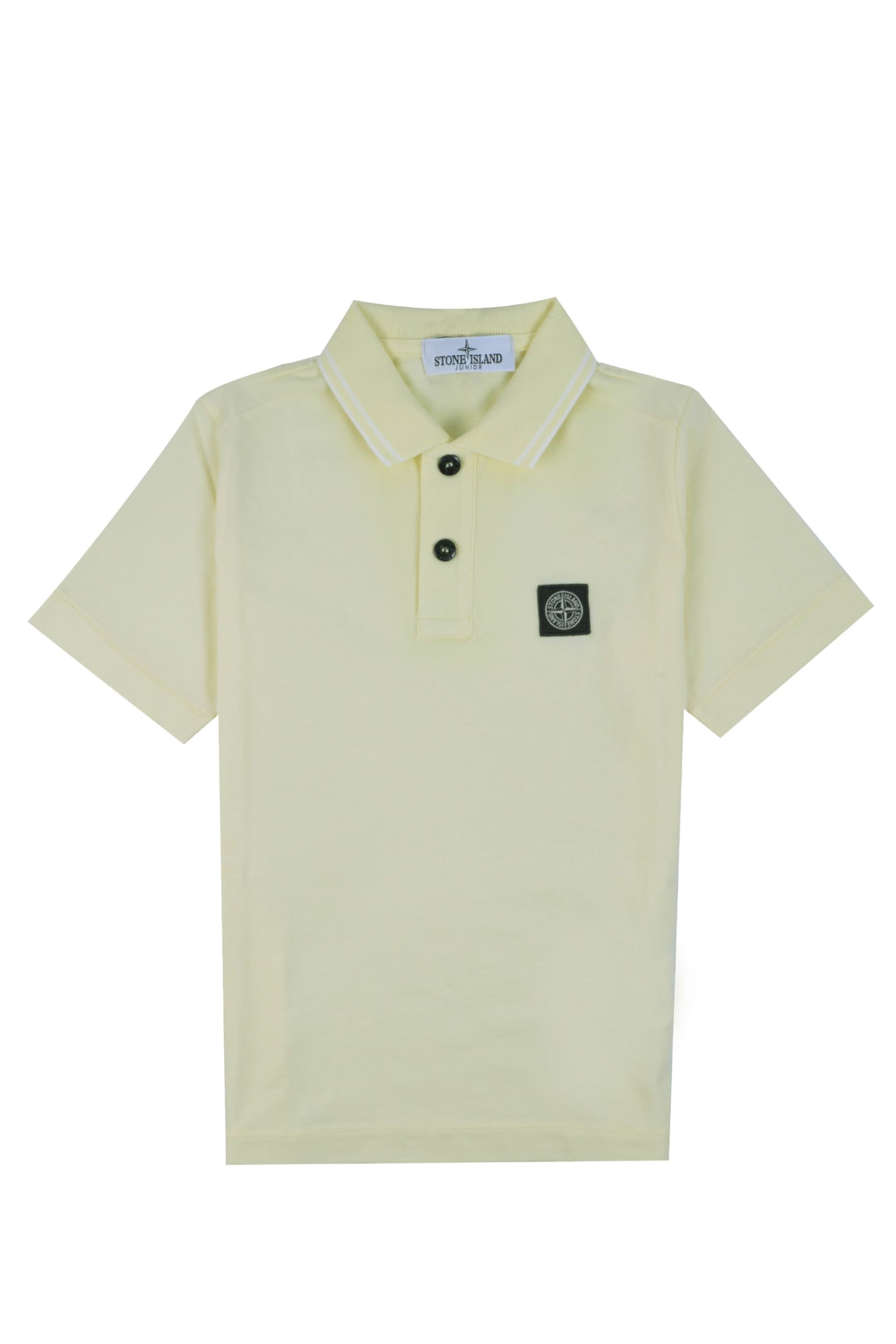 Stone Island Junior Cotton Polo Shirt