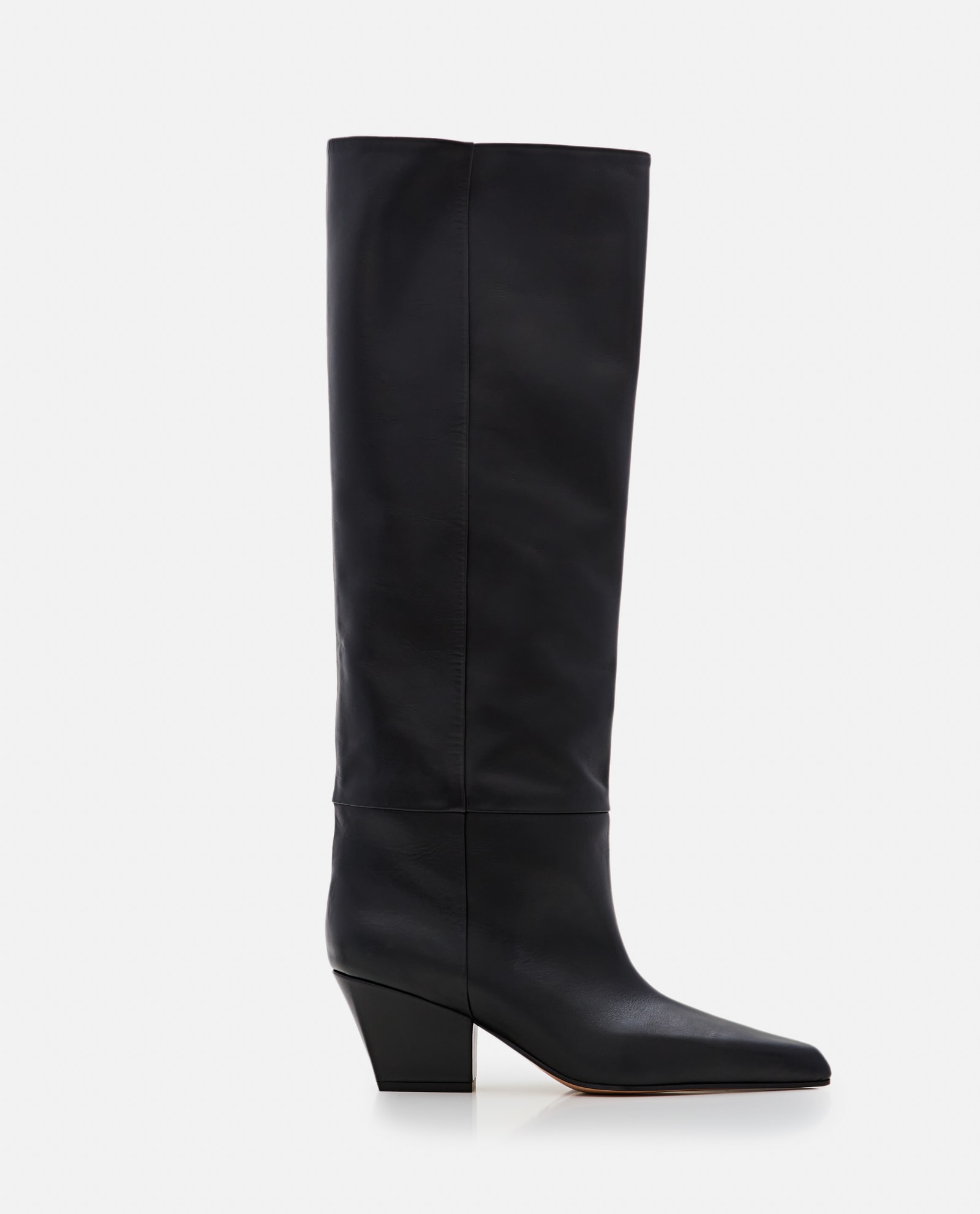 Shop Paris Texas Jane Leather Boots In Black