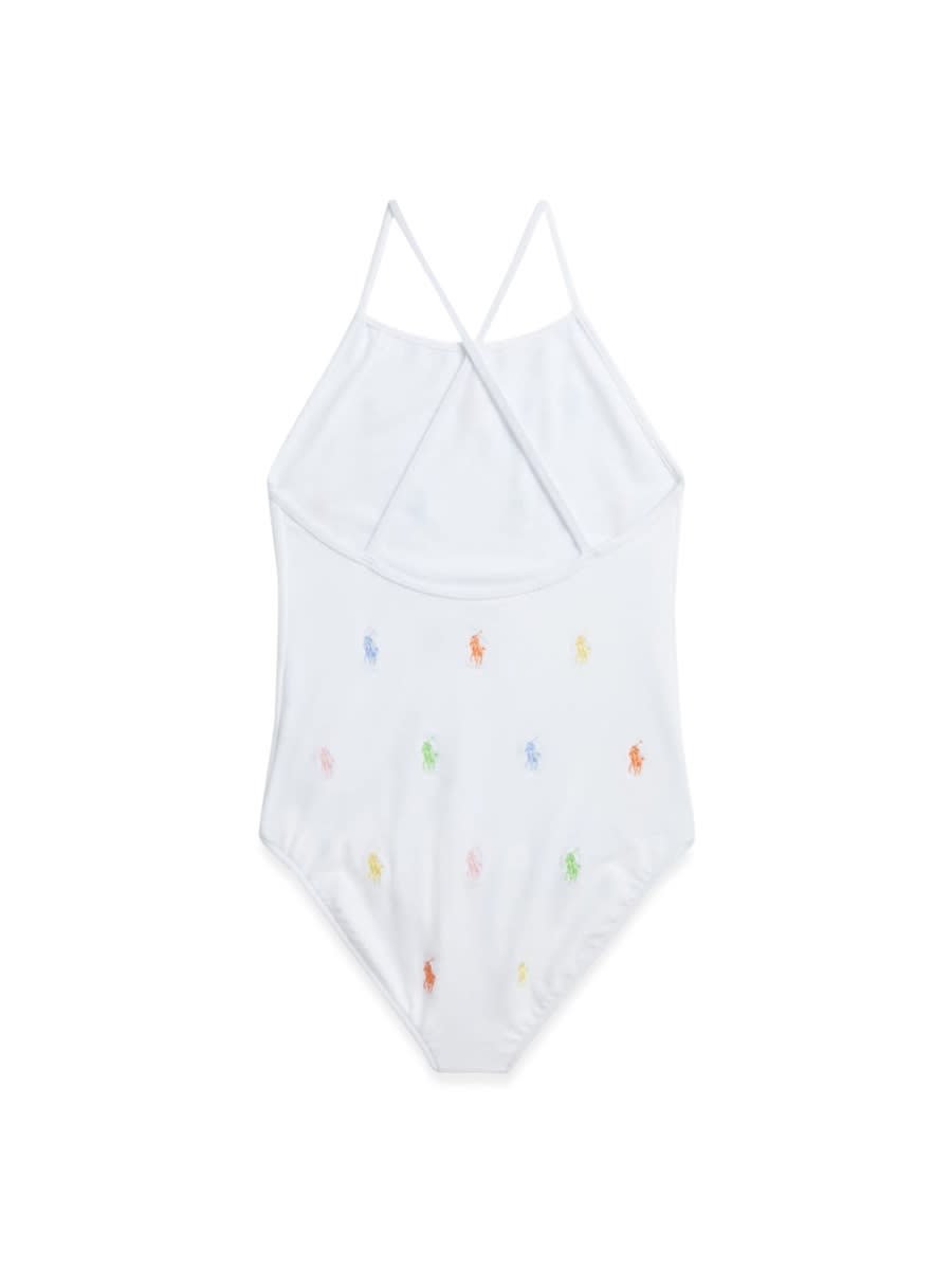 Shop Ralph Lauren Allovrpp1pceswimwear-1 Pc Swim In White