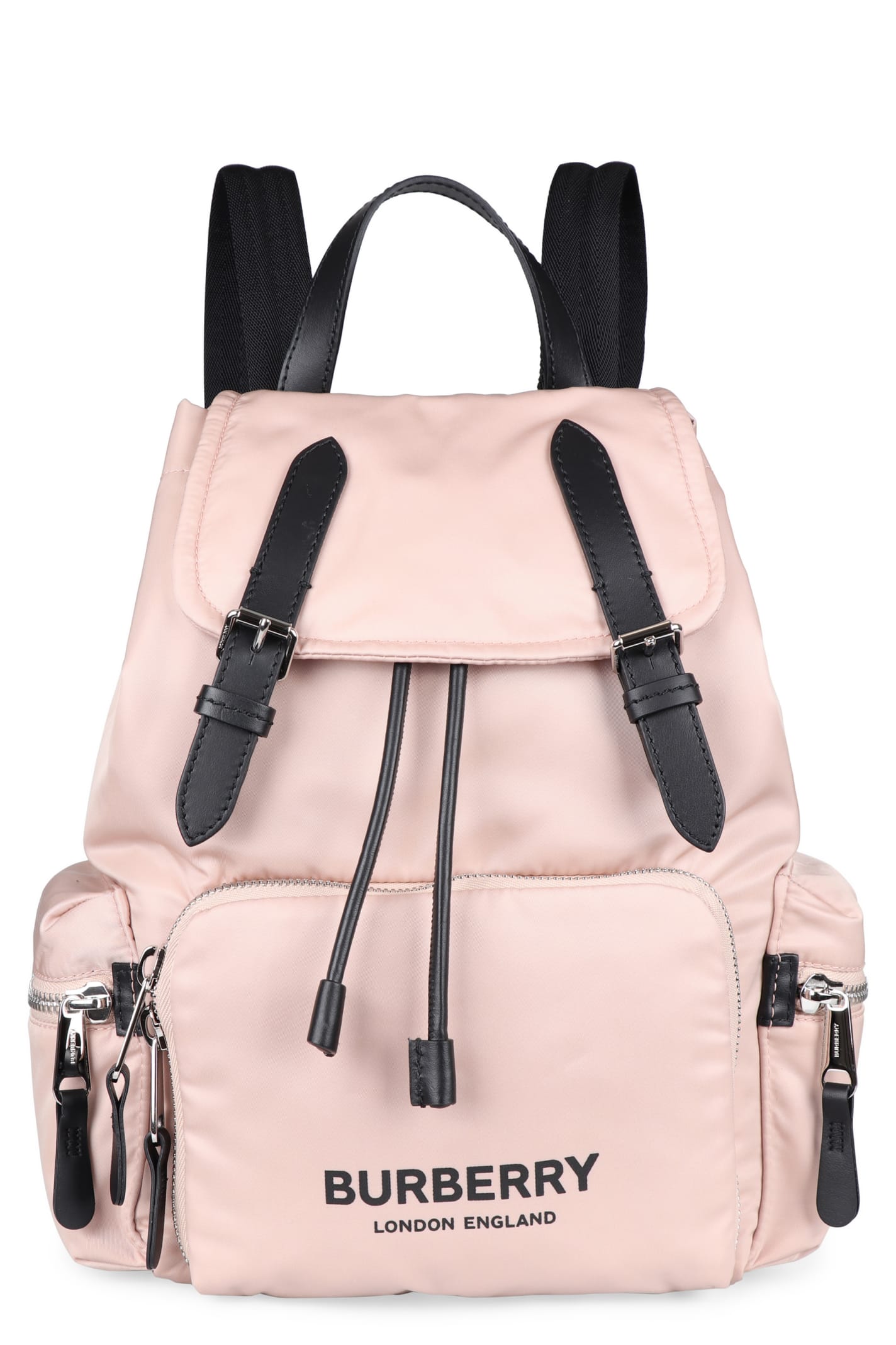 pink burberry backpack