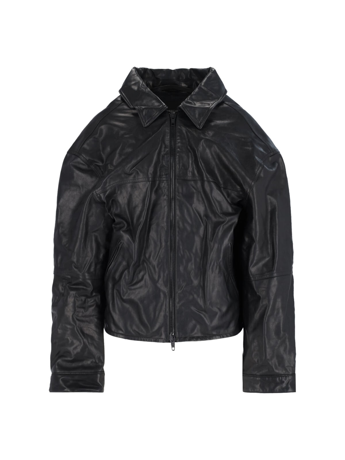 Leather Zip Jacket