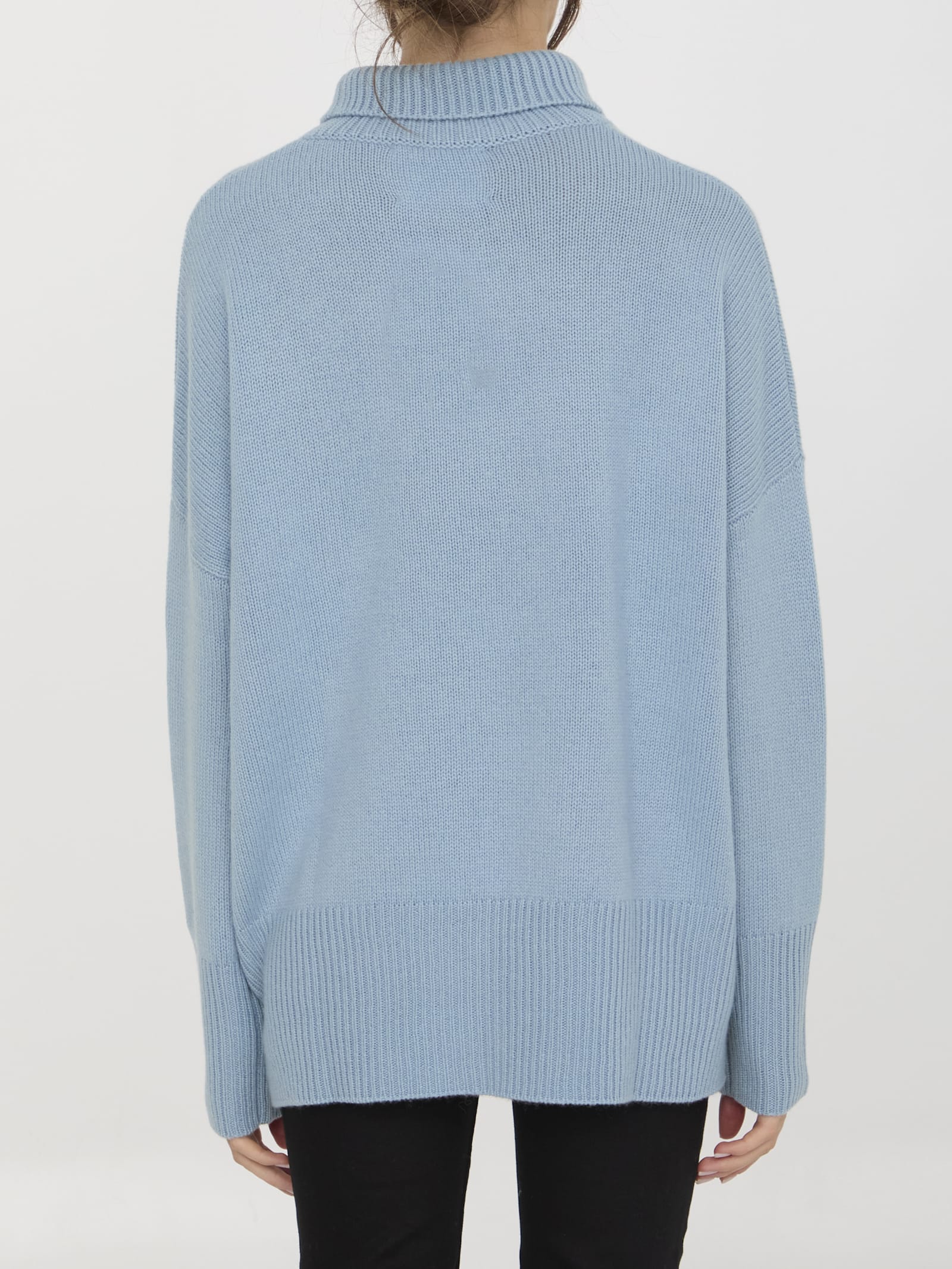 Shop Lisa Yang Heidi Sweater In Light Blue