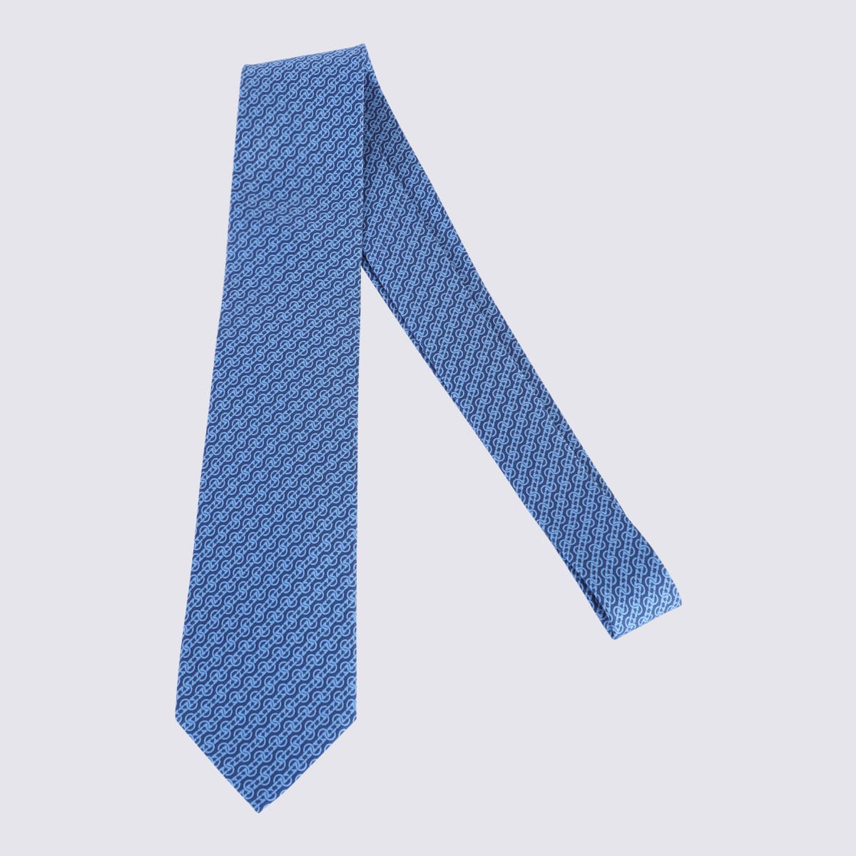 Light Blue Silk Tie