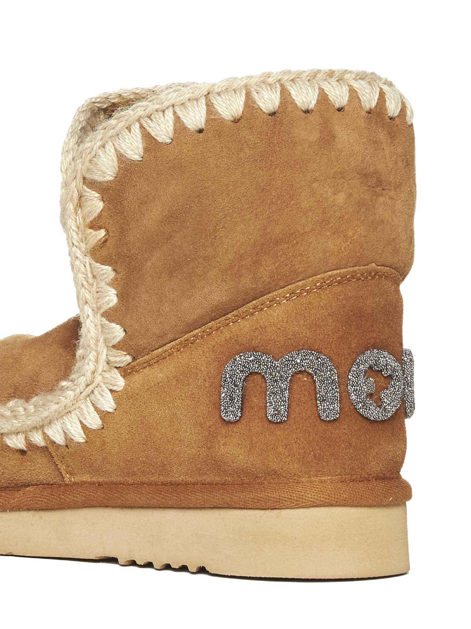 MOU BROWN SHEEPSKIN ESKIMO 18