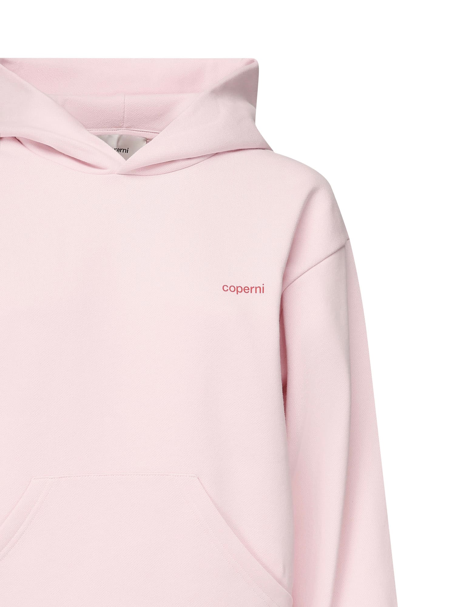 Coperni Hoodie With Logo In Pink