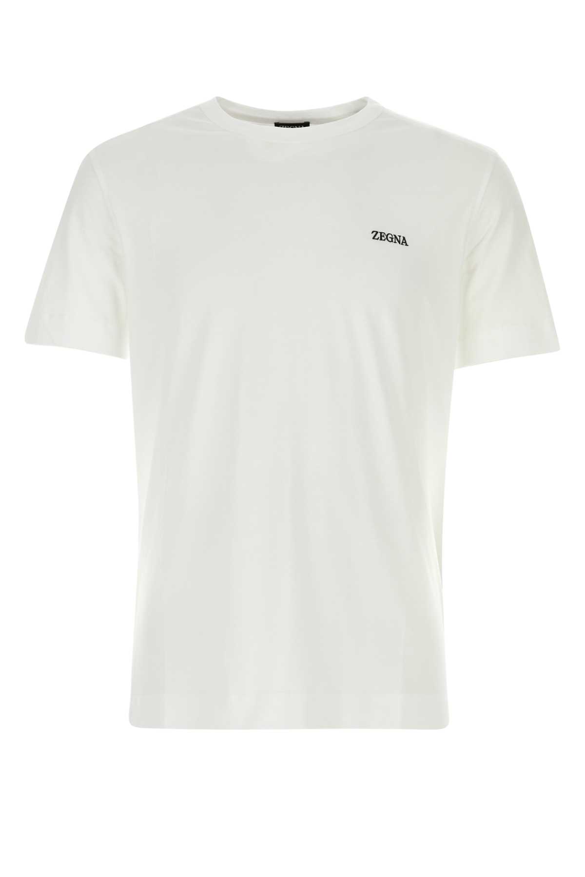 White Cotton T-shirt