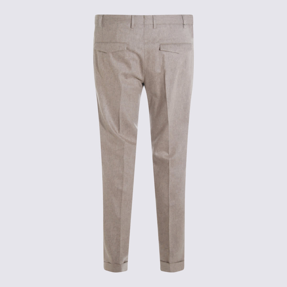 Pt Torino Pt01 Virgin Wool Dress Trousers In Gray