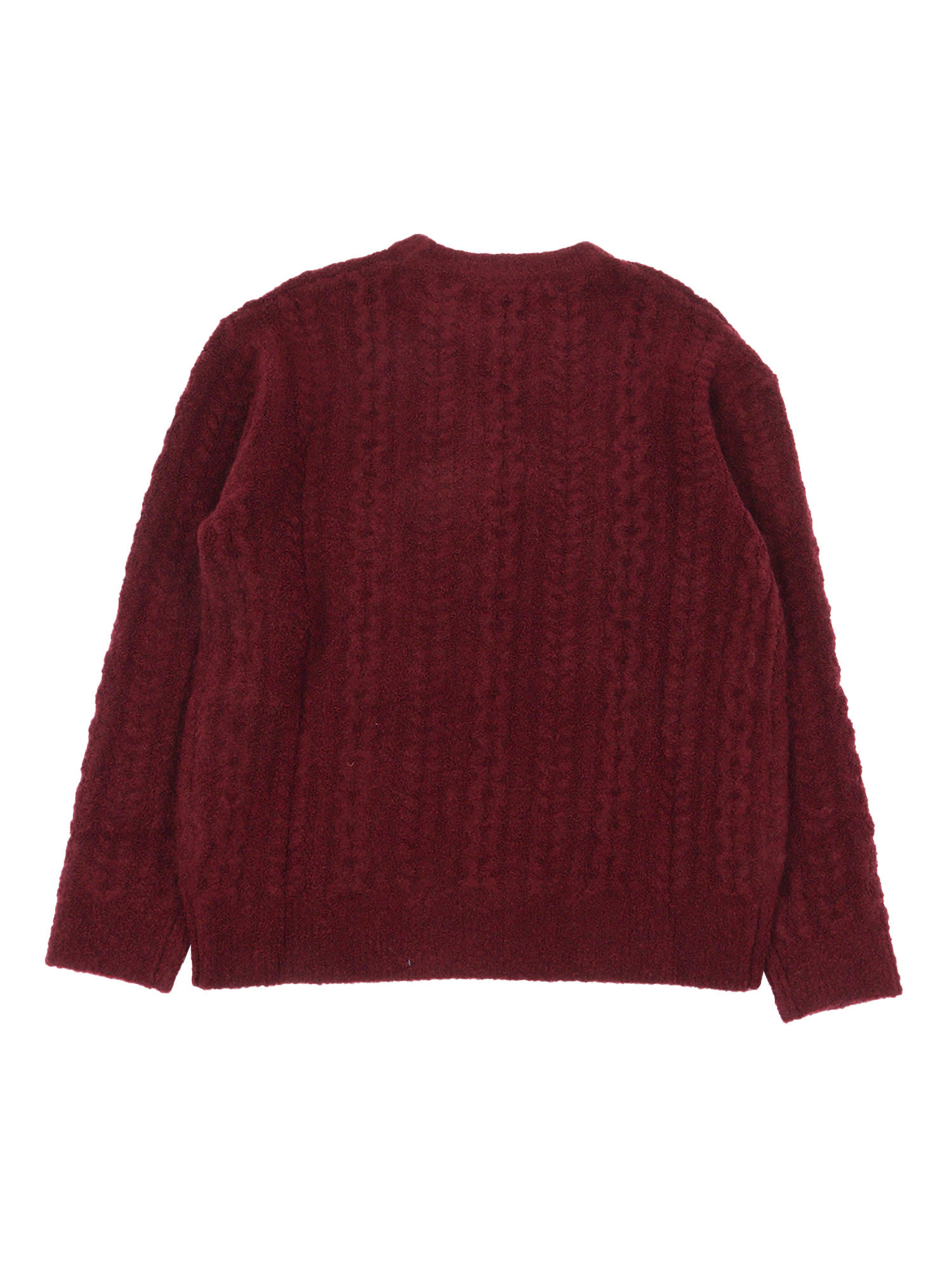 Paolo Pecora Sweater In Burgundy