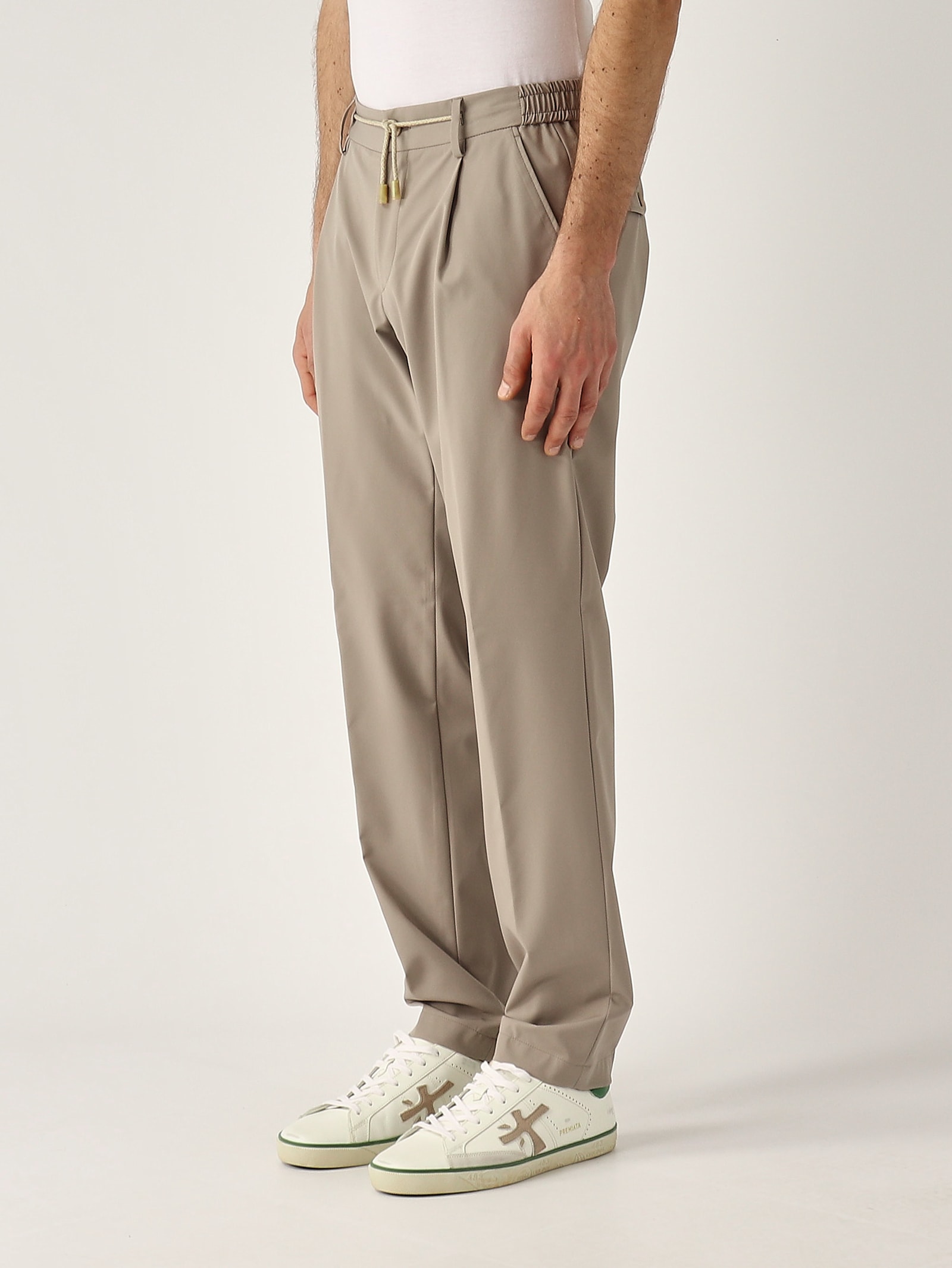 L.b.m 1911 Pantalone Trousers In Neutral