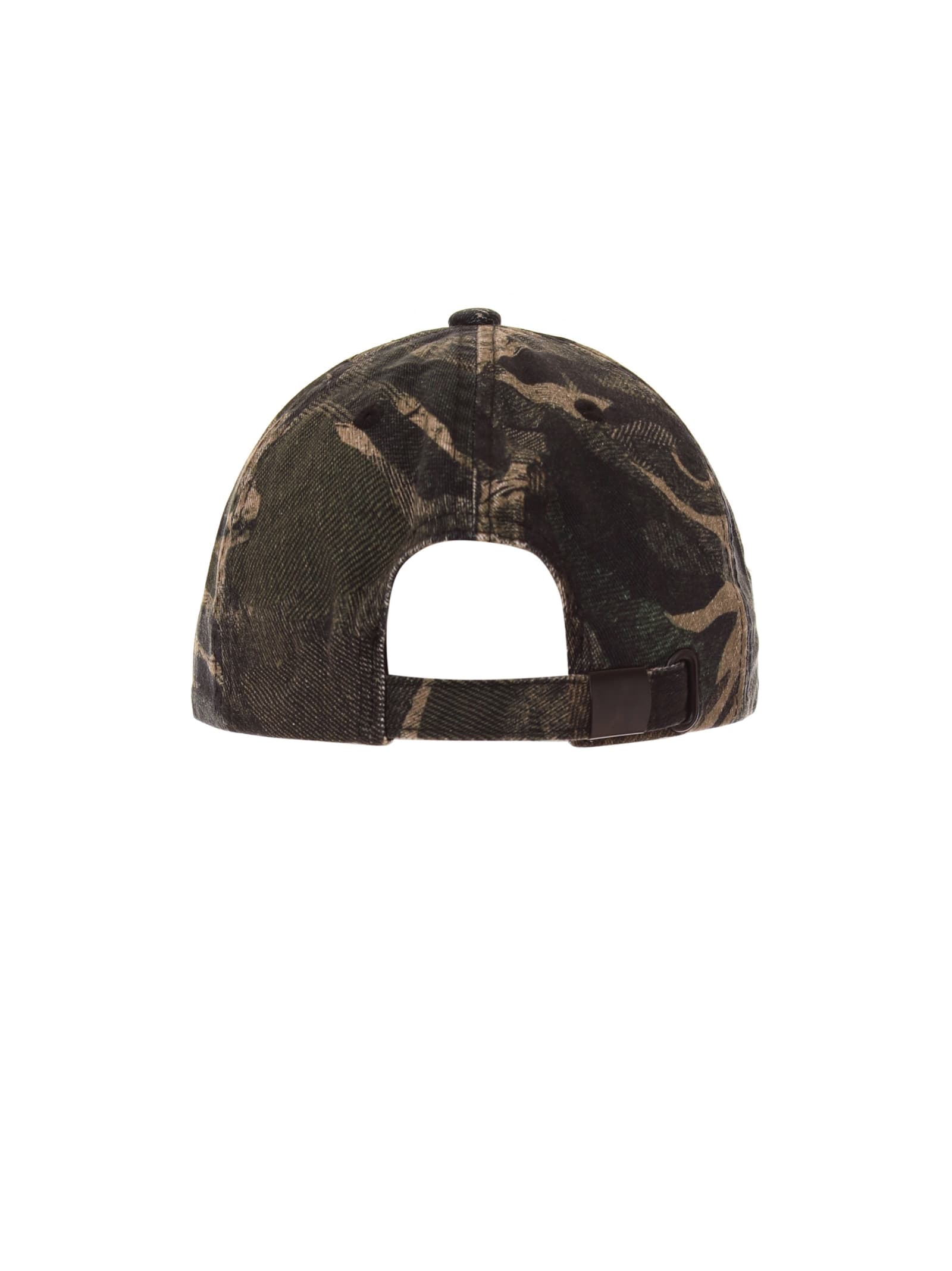 Just Cavalli Camouflage-print Baseball Cap In Animal Print