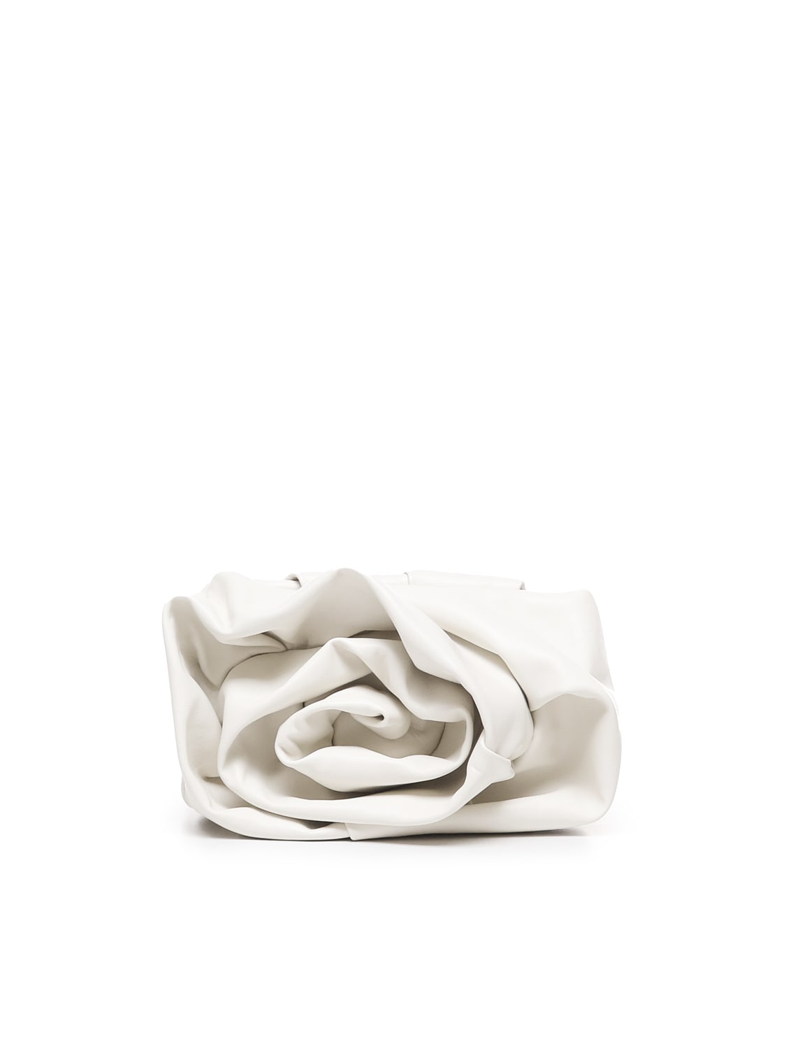 Shop Burberry Clutch Rose In White