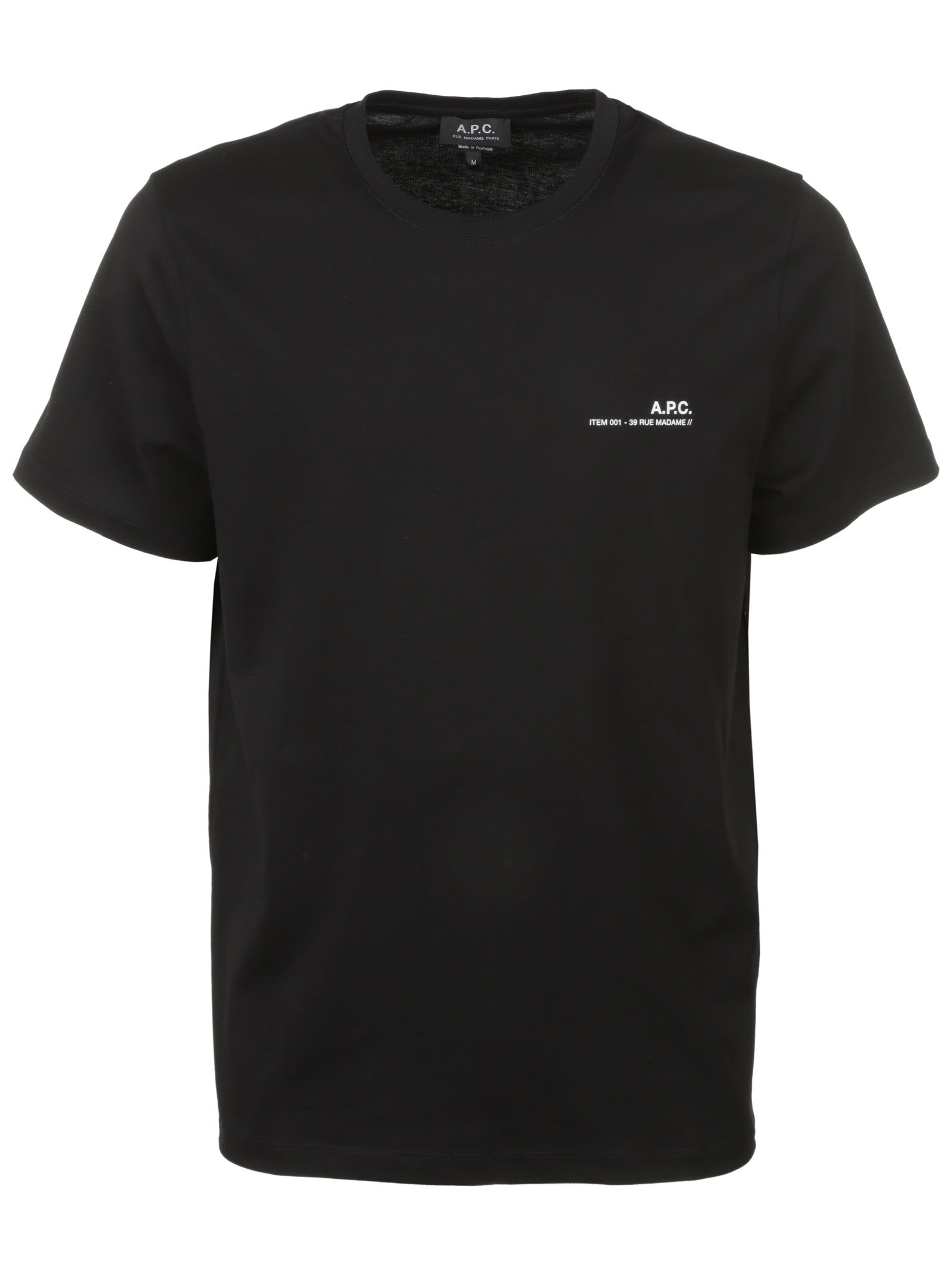 Shop Apc T-shirt Item In Lzz Black