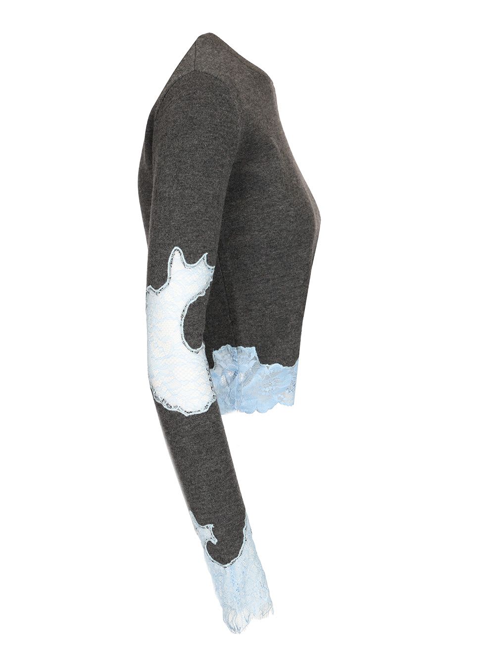 Self-portrait Self Portrait Women Contrast Lace Sweater In Multi