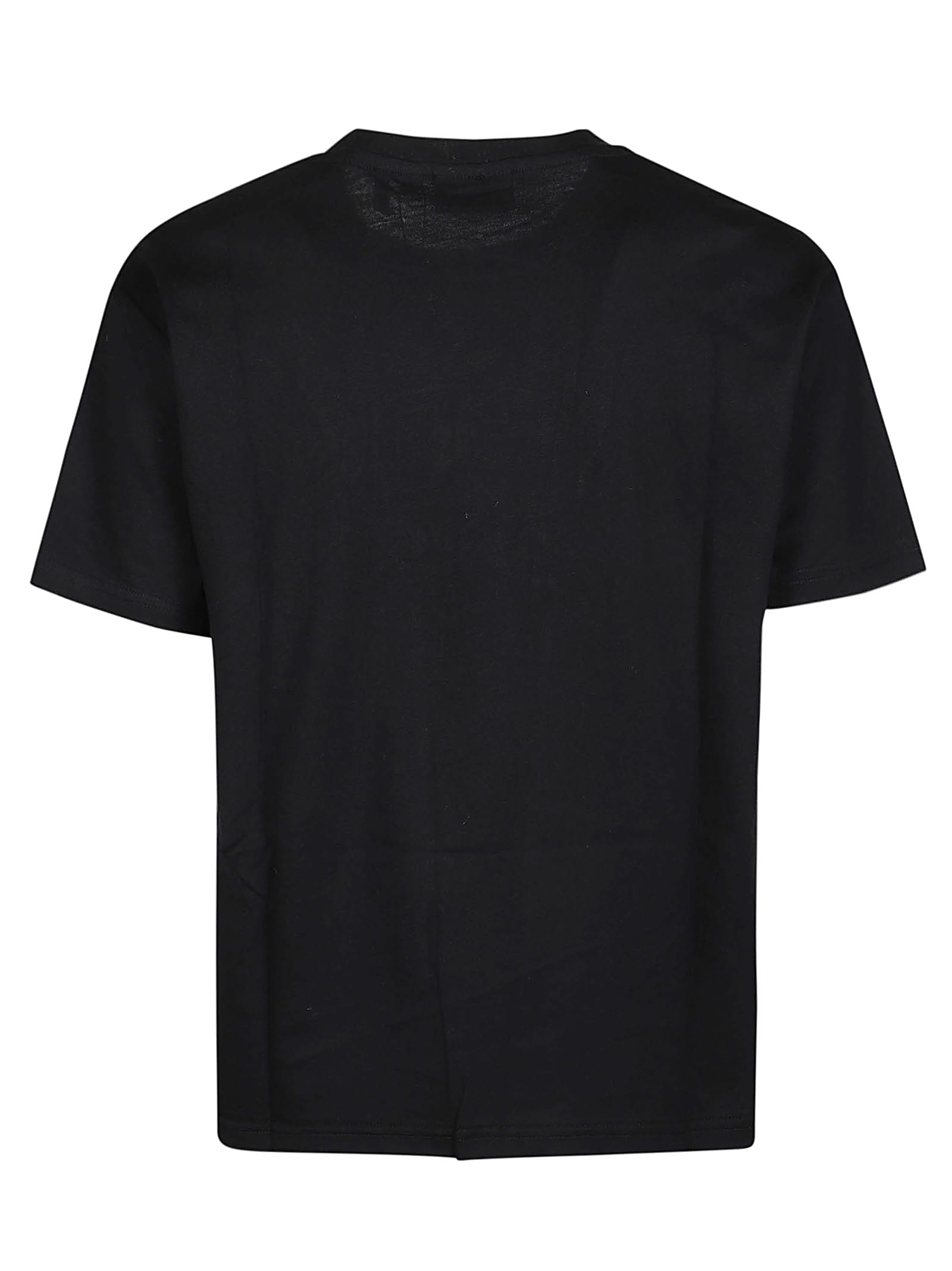 Shop Gcds Lounge Logo Aversize T-shirt In Black