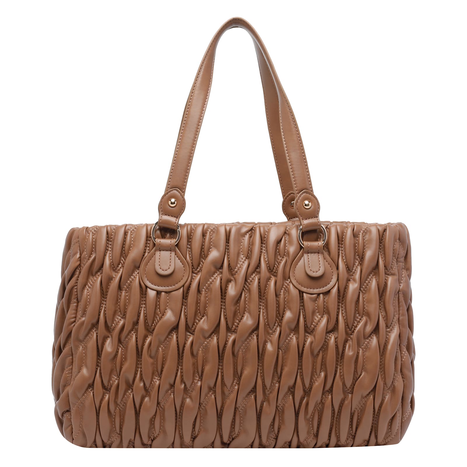 Liu •jo Logo Tote Bag In Sand